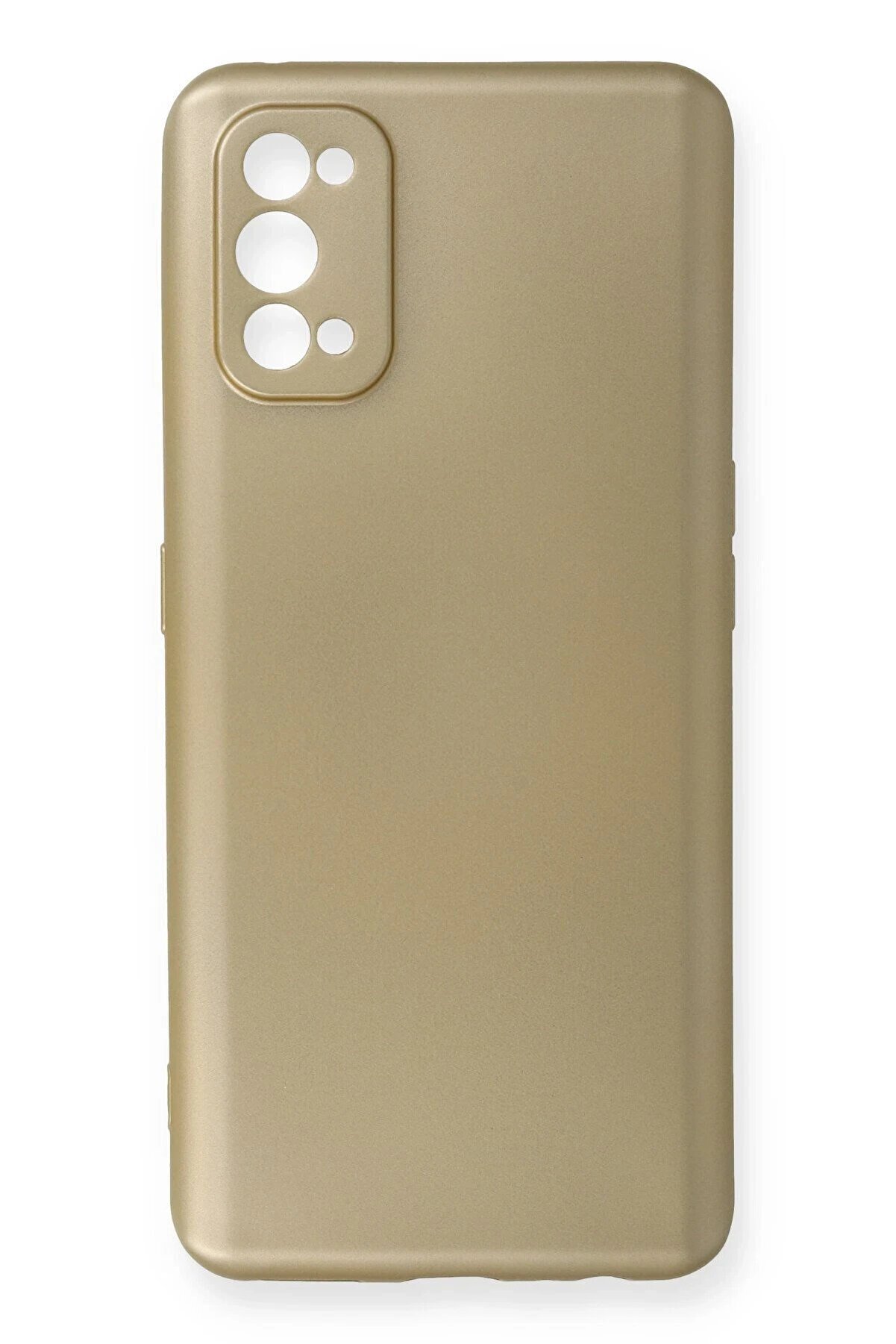 CepteToptan Realme 7 Pro Kılıf First Silikon - Gold - DROPX7221-3459