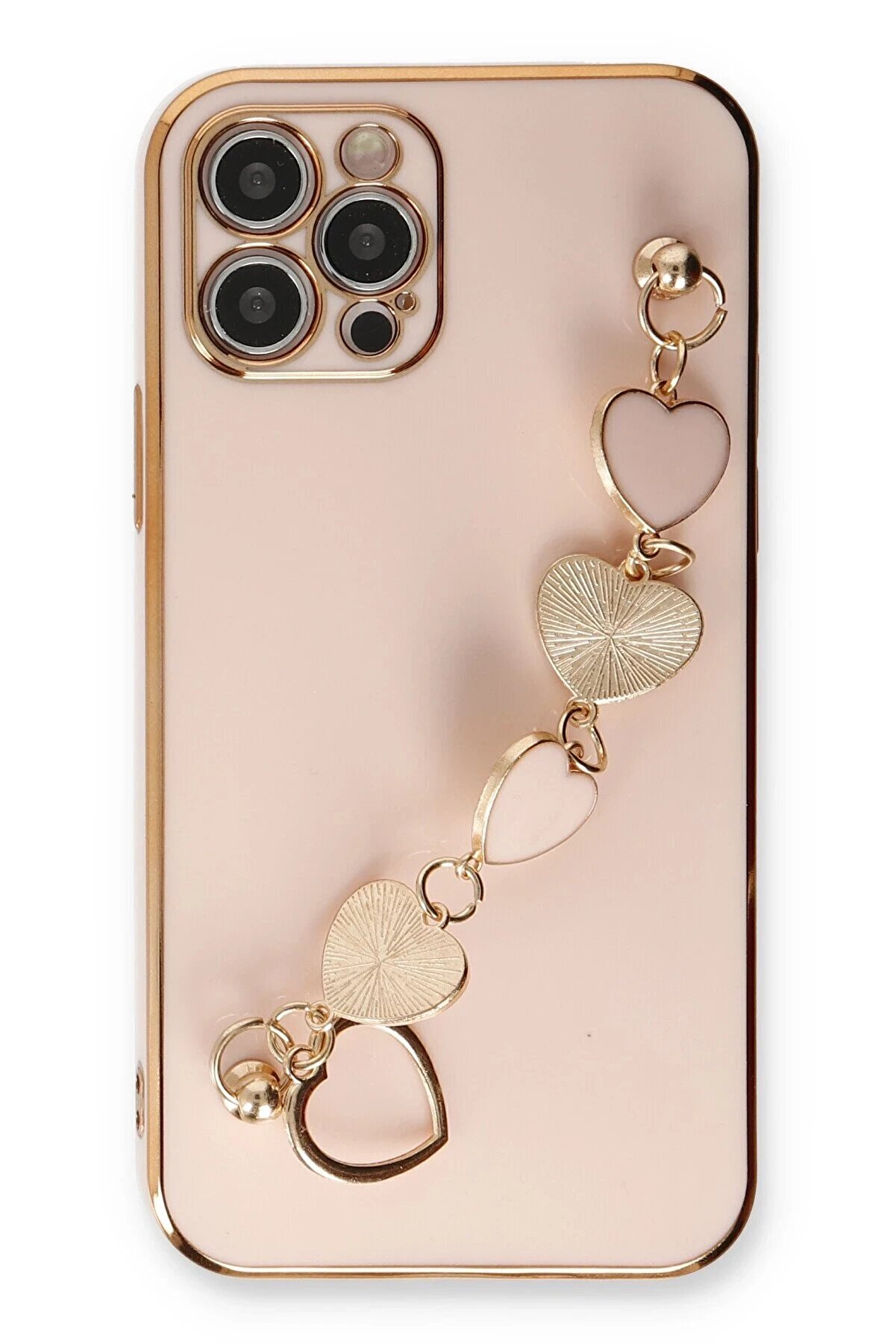 İphone 12 Pro Max Kılıf Esi̇la Si̇li̇kon - Pudra - Dropx6967-7507