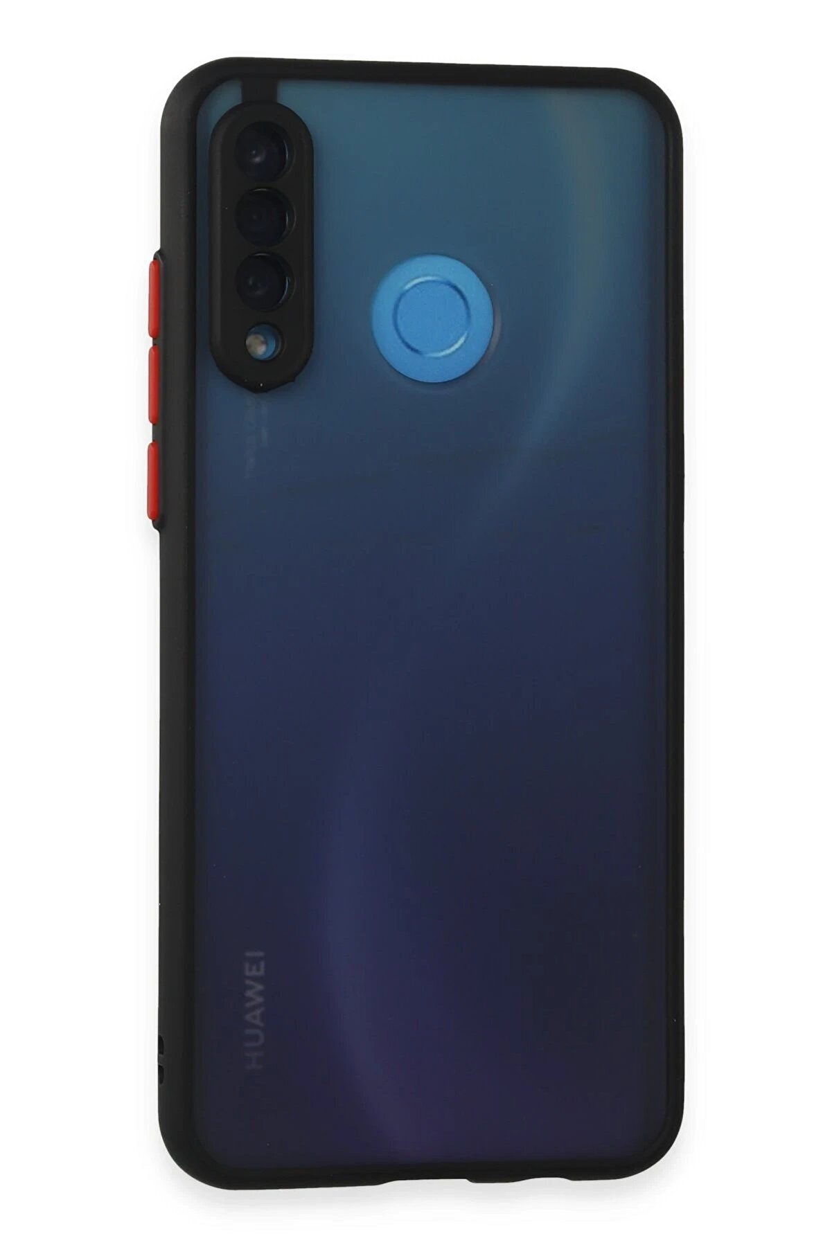 CepteToptan Huawei P30 Lite Kılıf Montreal Silikon Kapak - Siyah - DROPX6321-3817