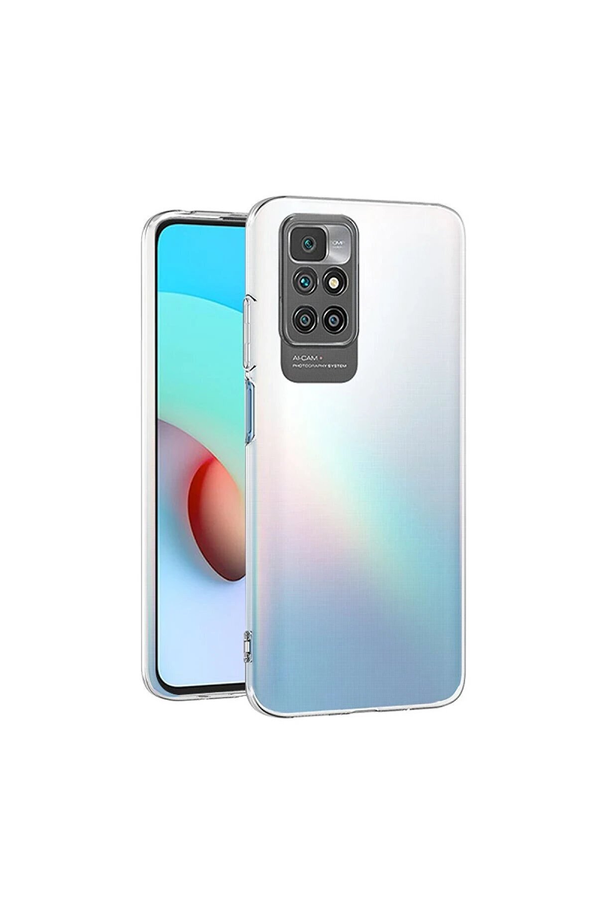 Xi̇aomi̇ Redmi̇ 10 2022 Kılıf Lüx Şeffaf Si̇li̇kon - Ogz9781-1933