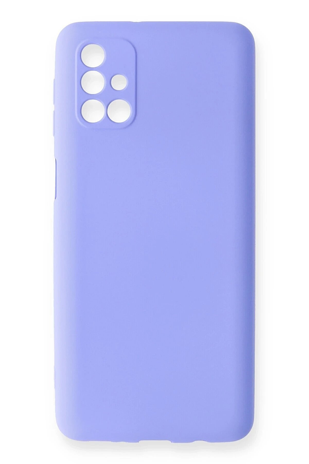 CepteToptan Samsung Galaxy M31S Kılıf First Silikon - Lila - DROPX3958-2589