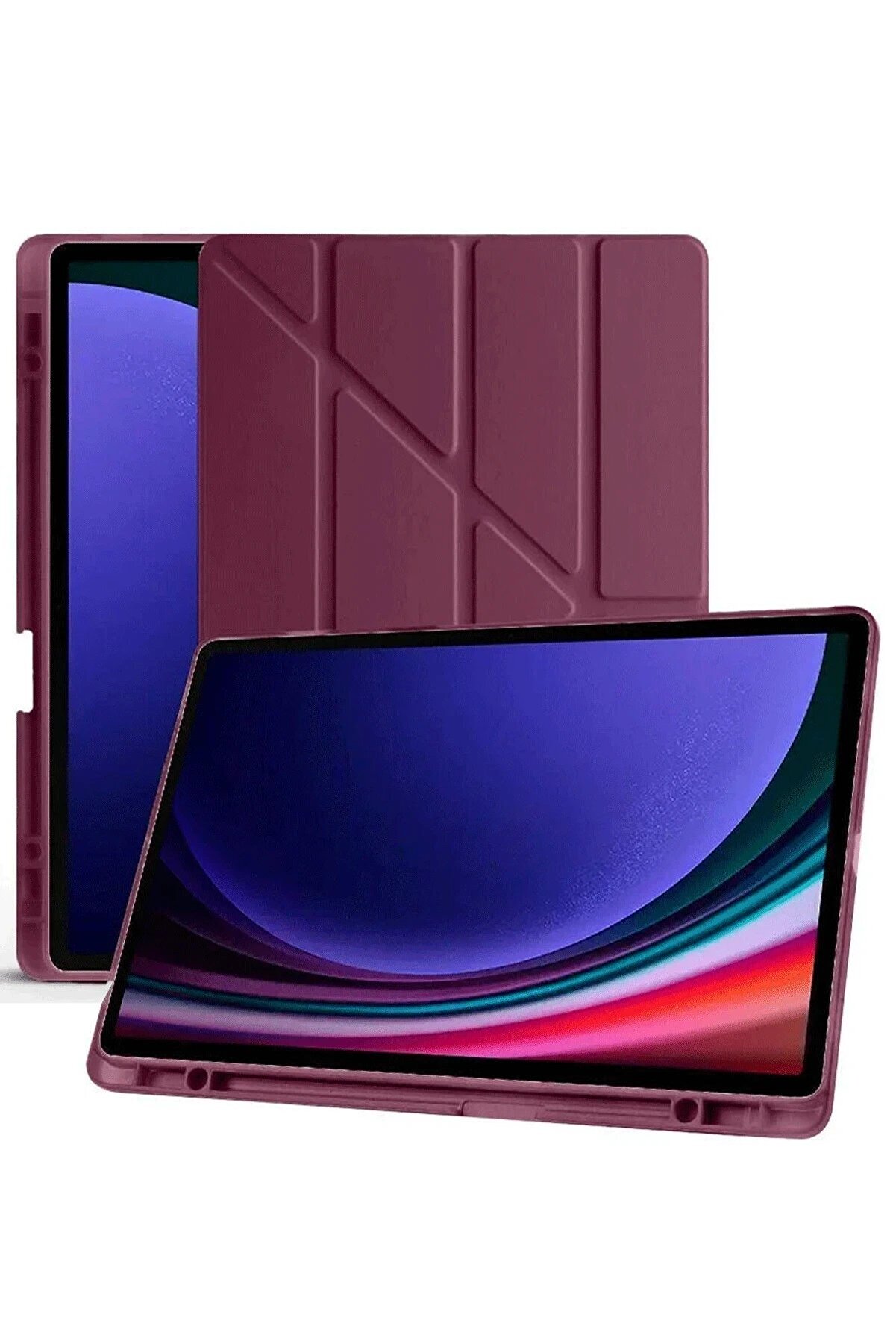 Samsung Galaxy X610 Tab S9 Fe Plus 12.4 Kılıf Kalemli̇kli̇ Mars Tablet Kılıfı - Dropx2865-4987