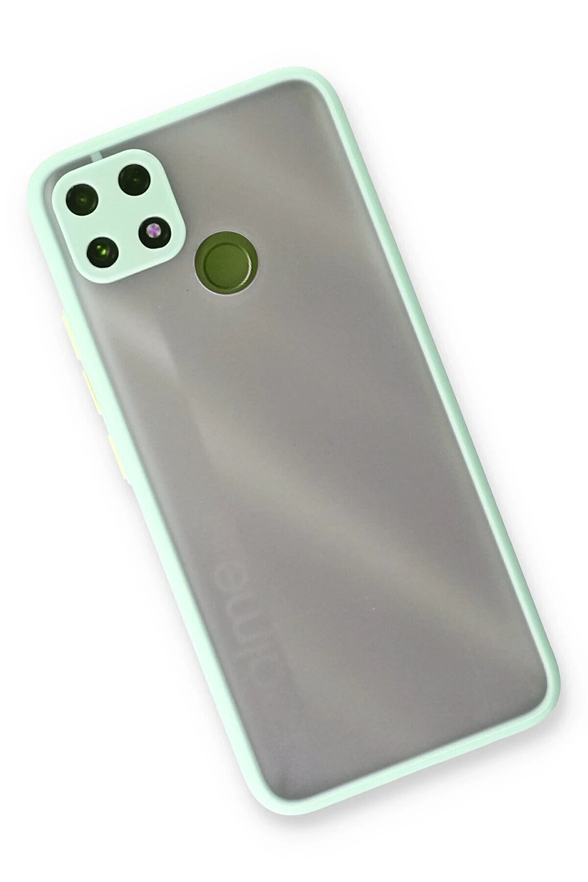 Realme C25 Kılıf Montreal Si̇li̇kon Kapak - Turkuaz - Dropx6432-1755