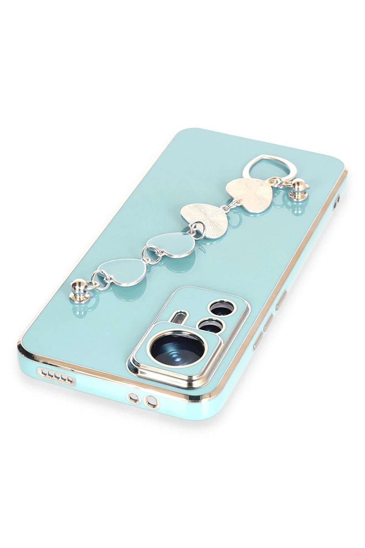 Xi̇aomi̇ Mi̇ 12T Pro Kılıf Esi̇la Si̇li̇kon - Su Yeşi̇li̇ - Dropx7630-1893