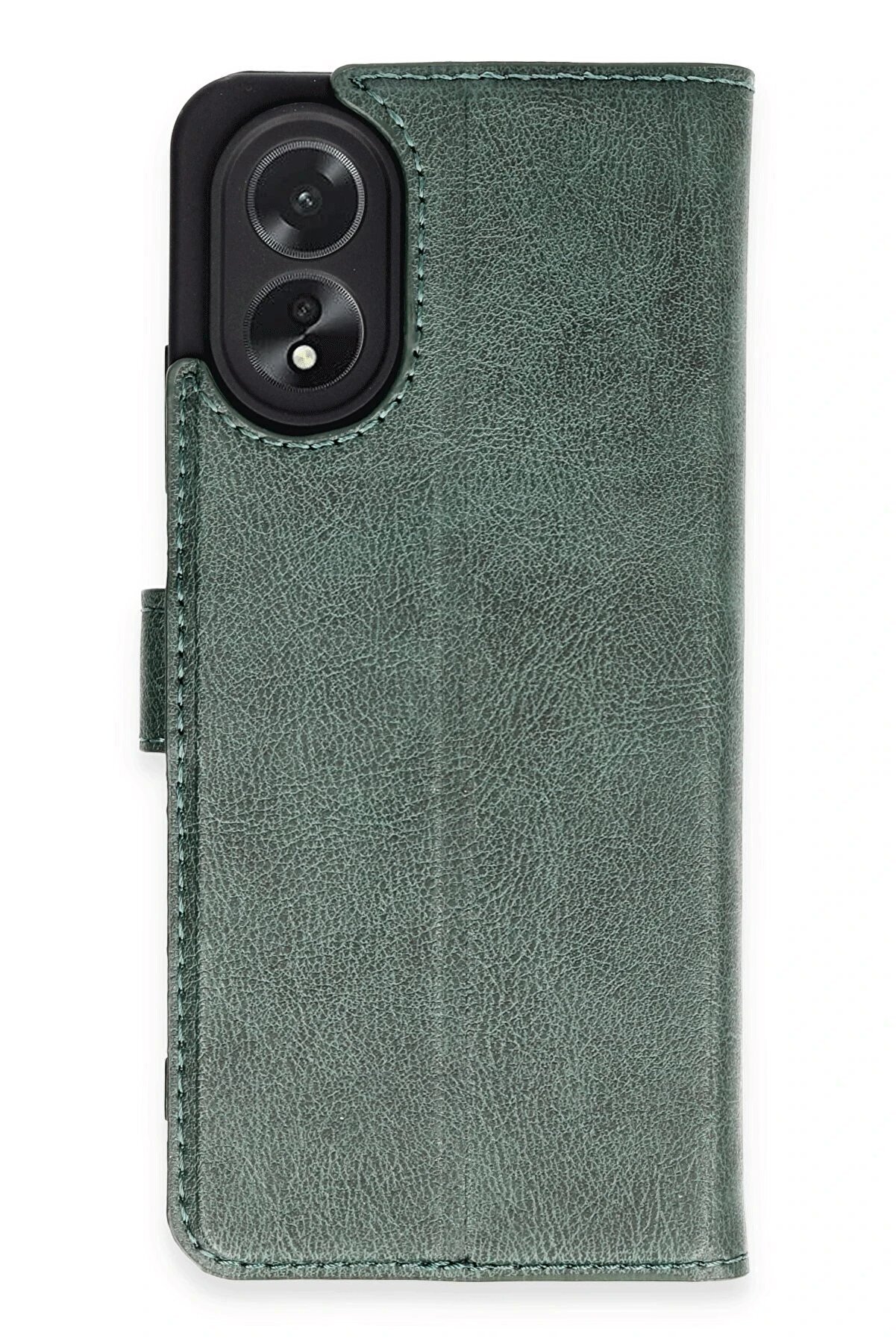 CepteToptan Oppo A38 Kılıf Trend S Plus Kapaklı Kılıf - Yeşil - TOABM5553-3309