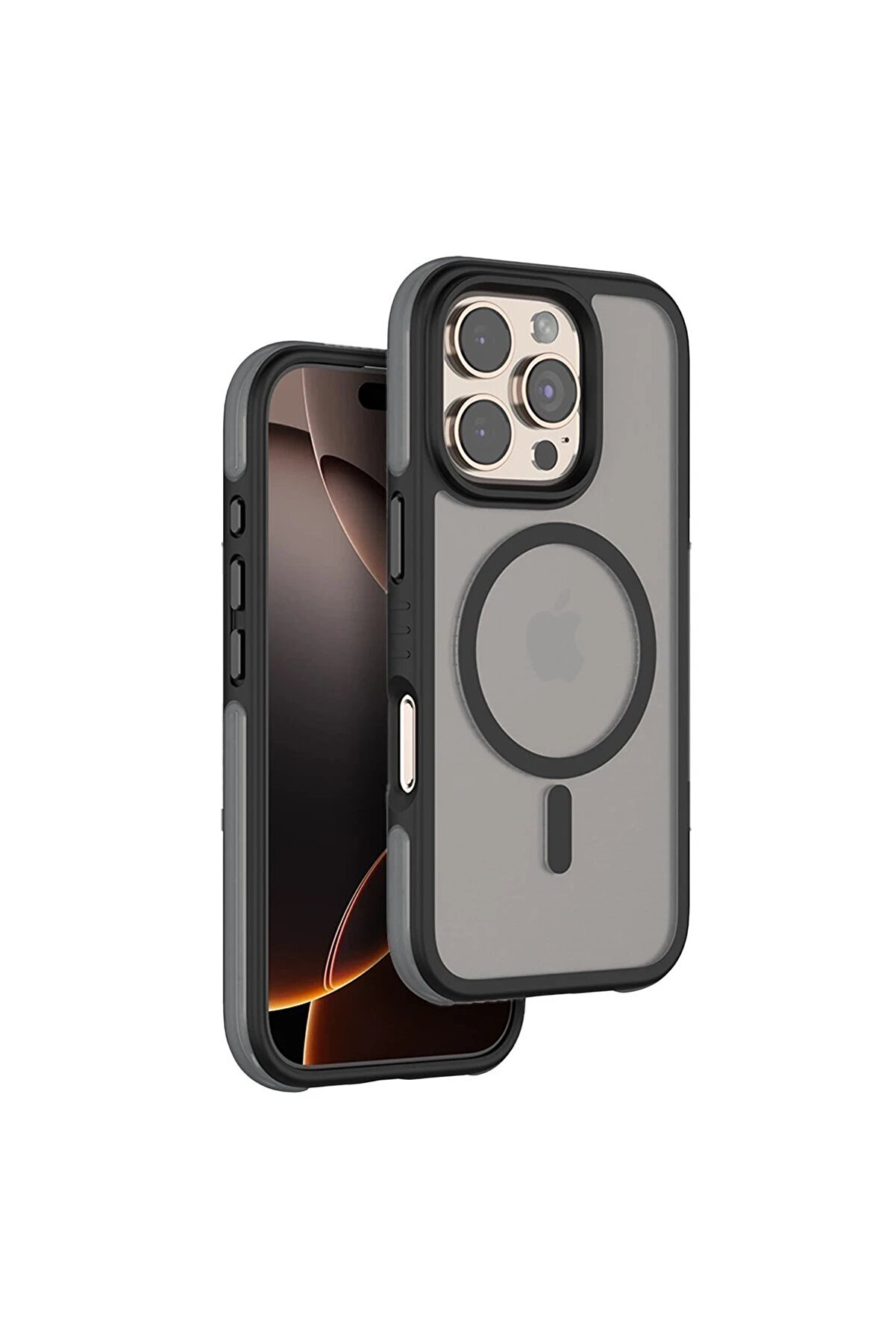 CepteToptan iPhone 16 Pro Max Orbit Magsafe Kapak - Siyah - DROPX3367-1460