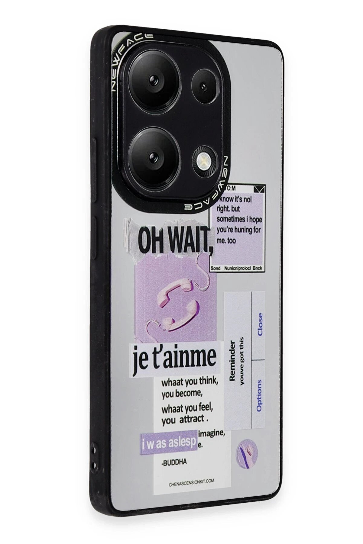 CepteToptan Xiaomi Redmi Note 13 Pro 5G Kılıf Mirror Desenli Kapak - Mirror - 4 - DROPX3680-4711