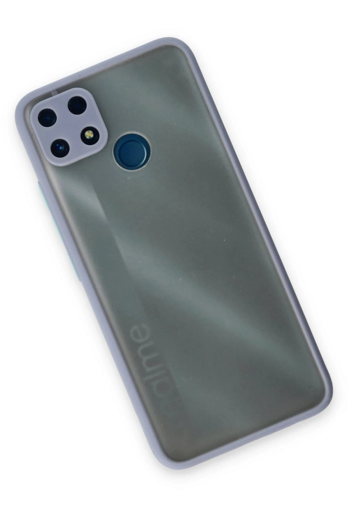 Realme C25 Kılıf Montreal Si̇li̇kon Kapak - Gri̇ - Dropx4358-1524