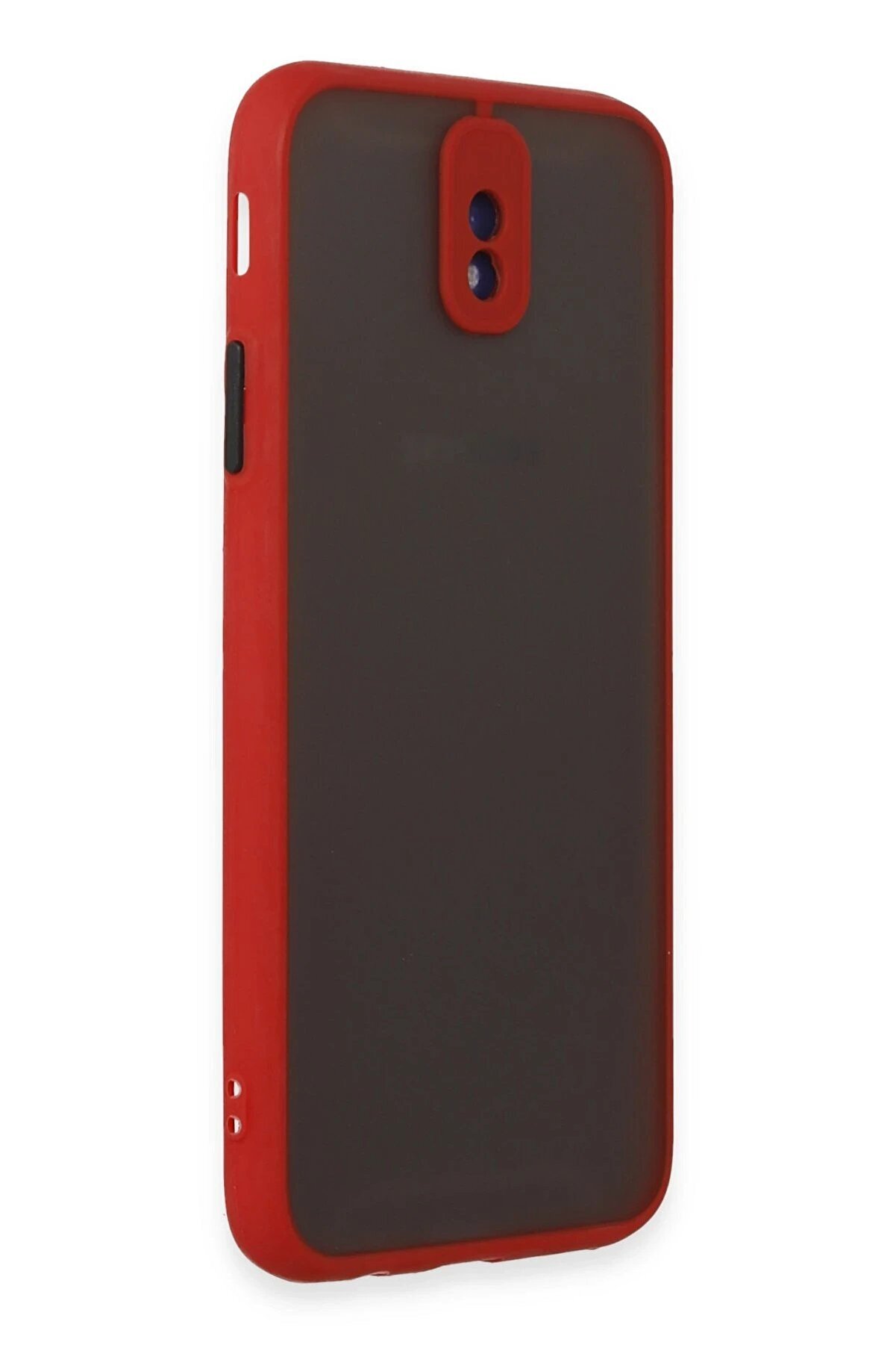 Samsung Galaxy J7 Pro / J730 Kılıf Montreal Si̇li̇kon Kapak - Kırmızı - Dropx3299-8061