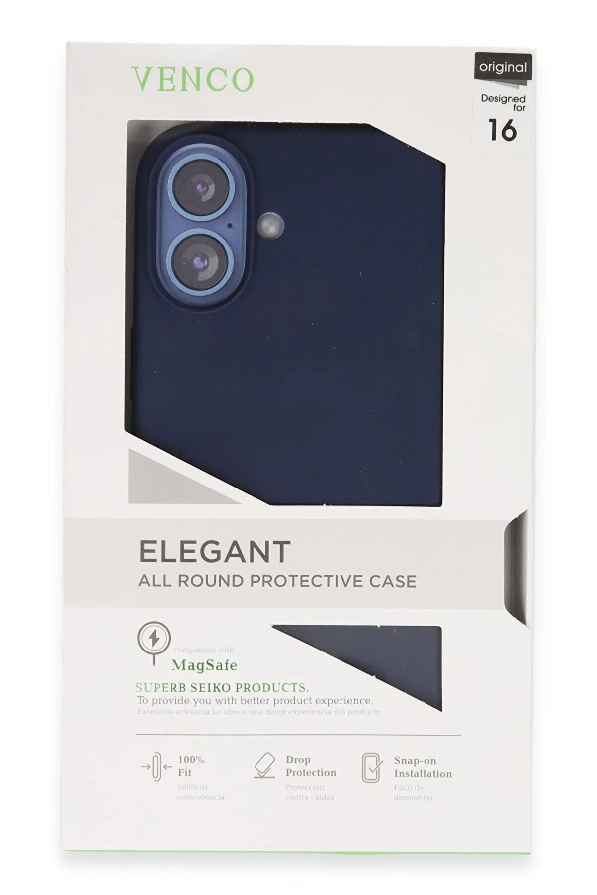 İphone 16 Home Magsafe Kapak - Deri̇n Mor - Dropx1033-7208