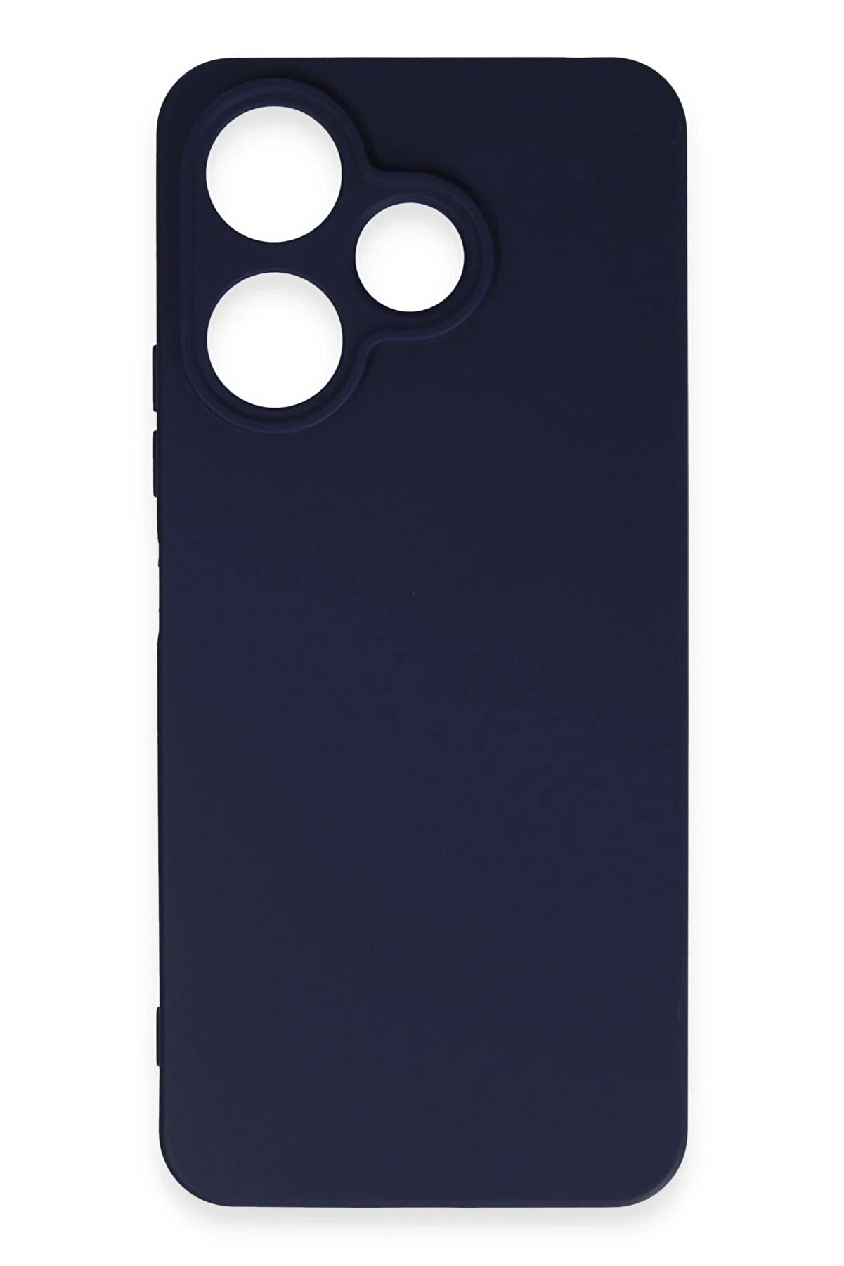 Xi̇aomi̇ Redmi̇ 13 4G Kılıf Fi̇rst Si̇li̇kon - Laci̇vert - Dropx7532-3962