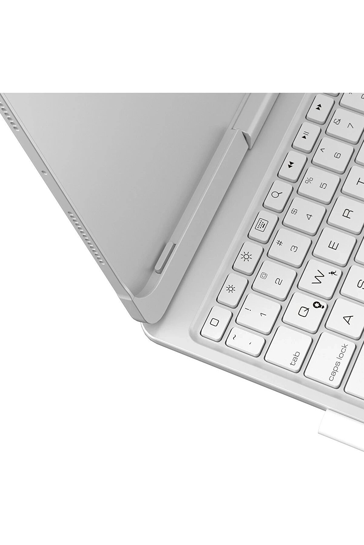 İpad Pro 11 (2024) F11 Ats Kılıf Magi̇c Dönen Klavyeli̇ Tablet Kılıf - Gümü - Dropx1396-9205