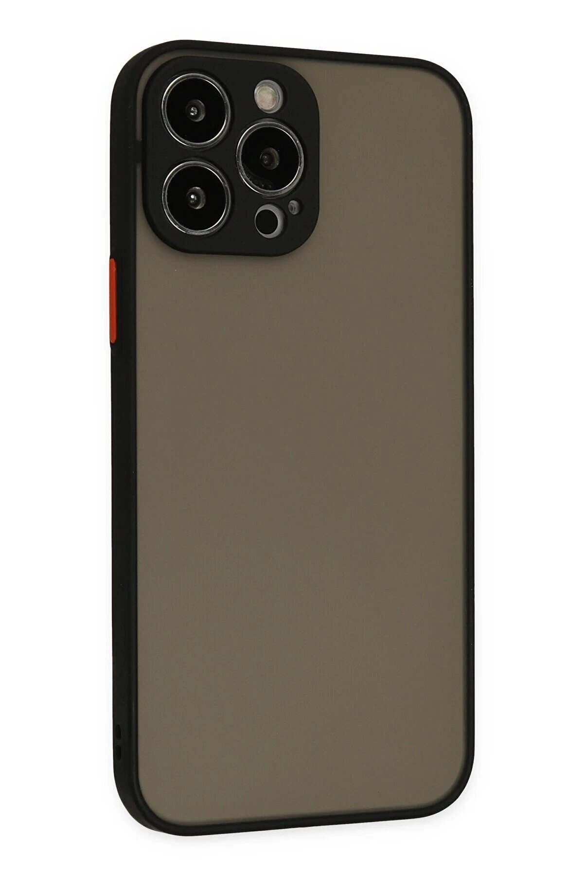 İphone 13 Pro Kılıf Montreal Si̇li̇kon Kapak - Si̇yah - Dropx8469-7373