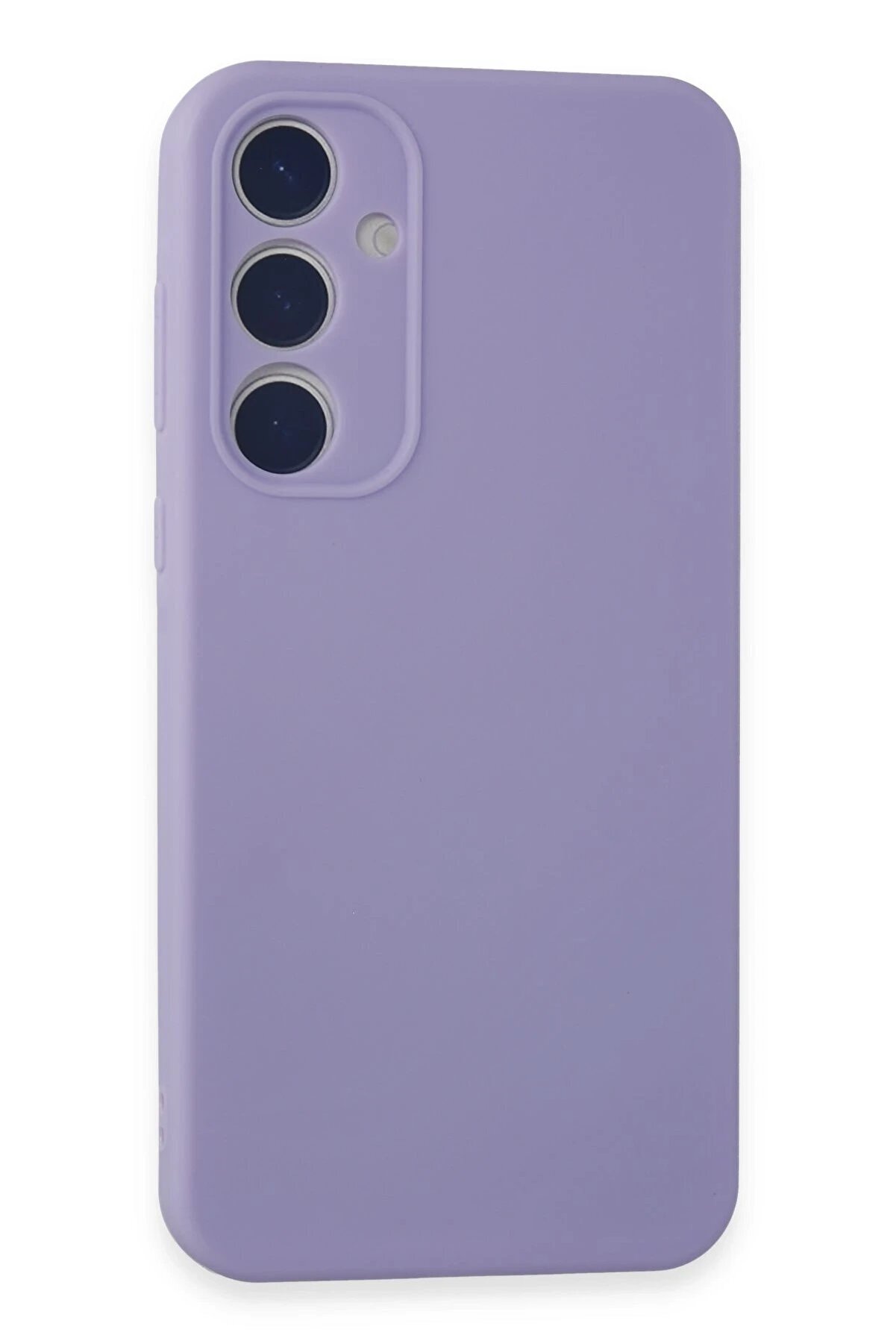 CepteToptan Samsung Galaxy A35 5G Kılıf First Silikon - Lila - DROPX3614-2330