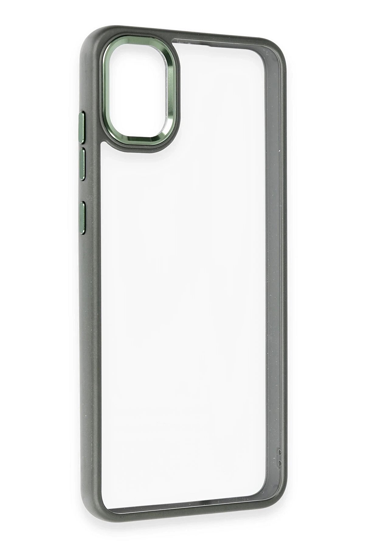 Samsung Galaxy A05 Kılıf Power Si̇li̇kon - Koyu Yeşi̇l - Dropx7578-5431