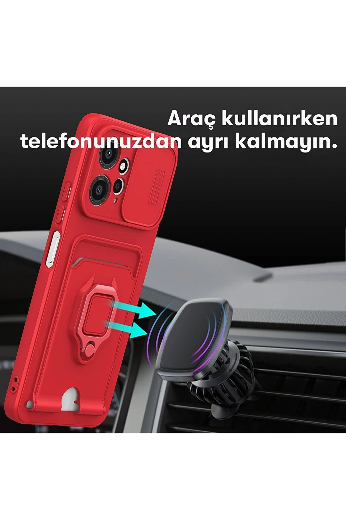 Xi̇aomi̇ Redmi̇ Note 12 4G Kılıf Zuma Kartvi̇zi̇tli̇ Y&uuml;z&uuml;kl&uuml; Si̇li̇kon - Pembe - Dropx4657-7486