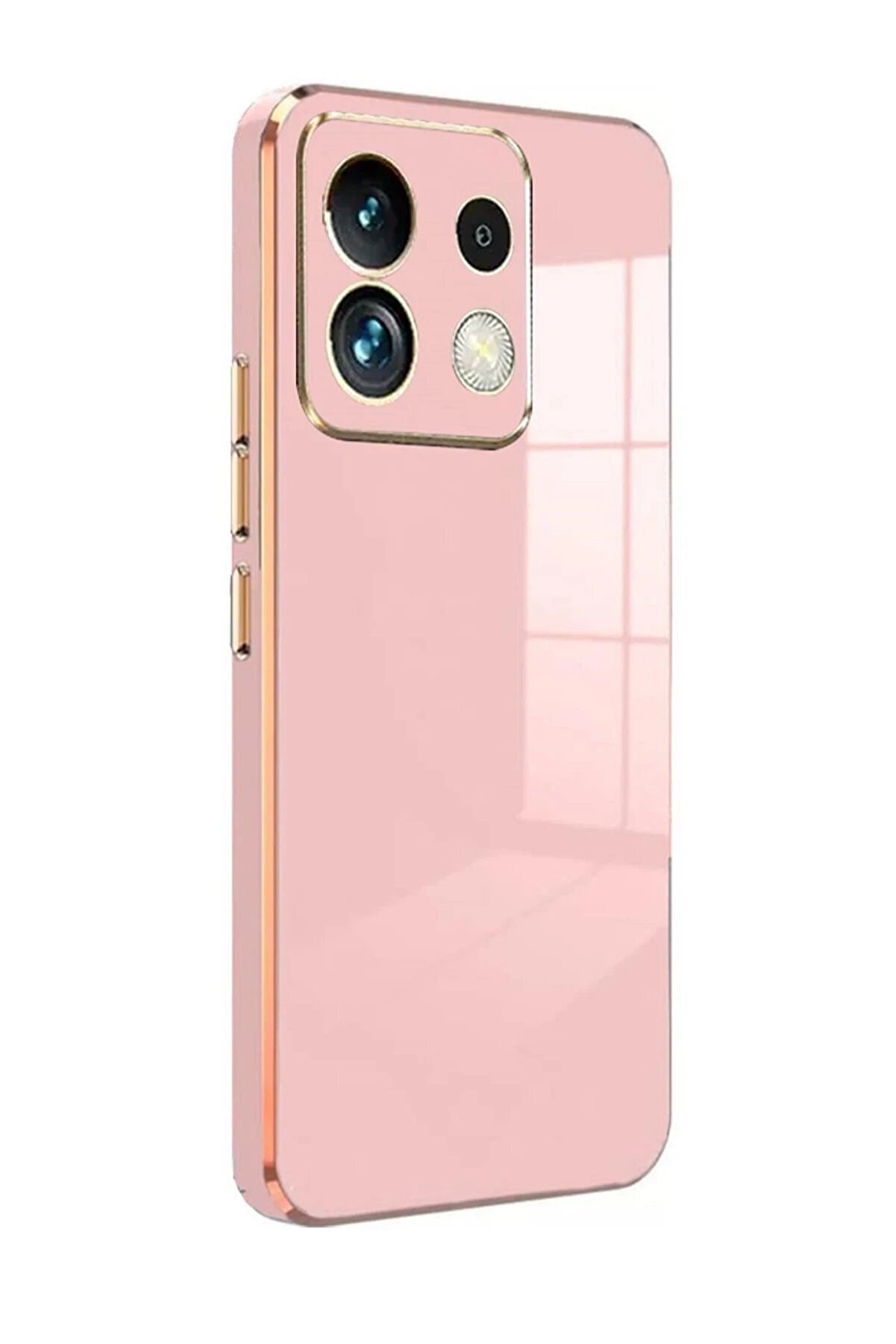 CepteToptan Xiaomi Redmi Note 13 Pro 5G Kılıf Volet Silikon - Pembe - DROPX2760-3011