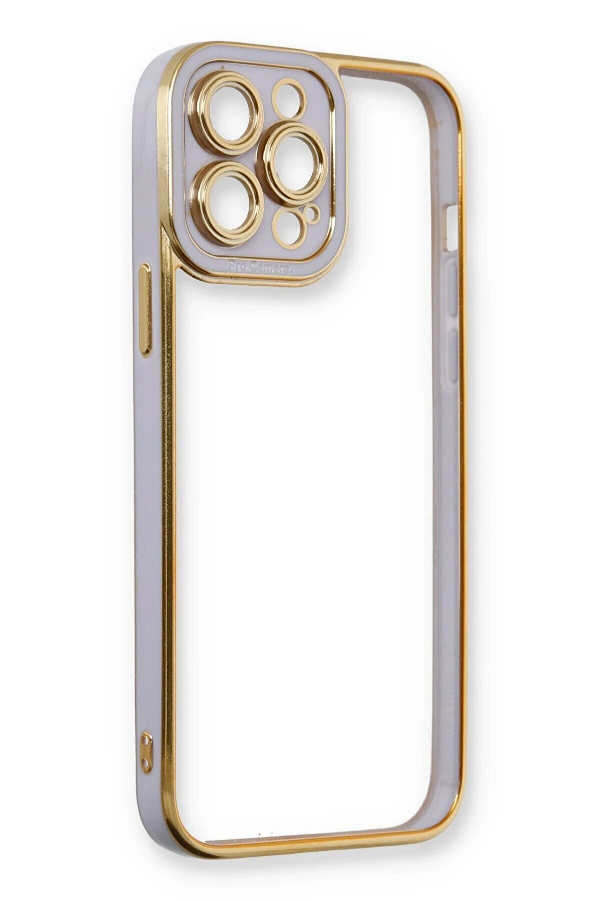 İphone 13 Pro Kılıf Li̇va Lens Si̇li̇kon - Li̇la - Dropx3747-4812