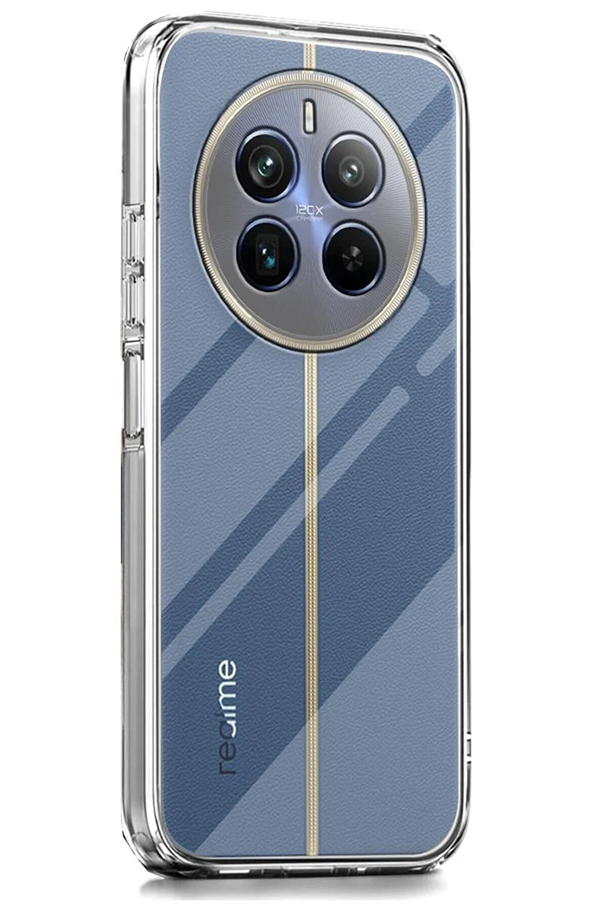 CepteToptan Realme 12 Pro Plus Kılıf Lüx Şeffaf Silikon - DROPX3928-4033