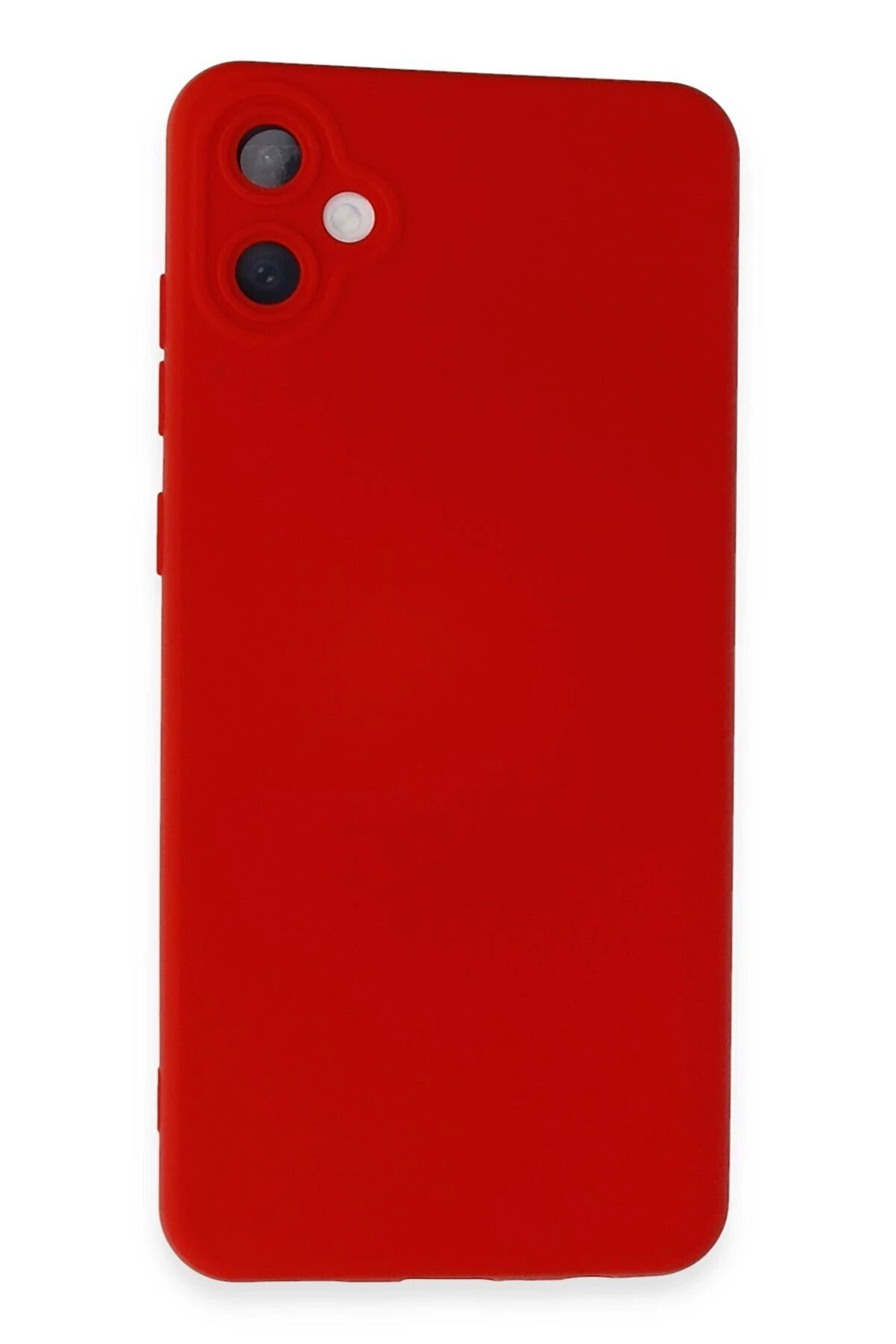 CepteToptan Samsung Galaxy A05 Kılıf Nano içi Kadife Silikon - Kırmızı - DROPX2026-3694