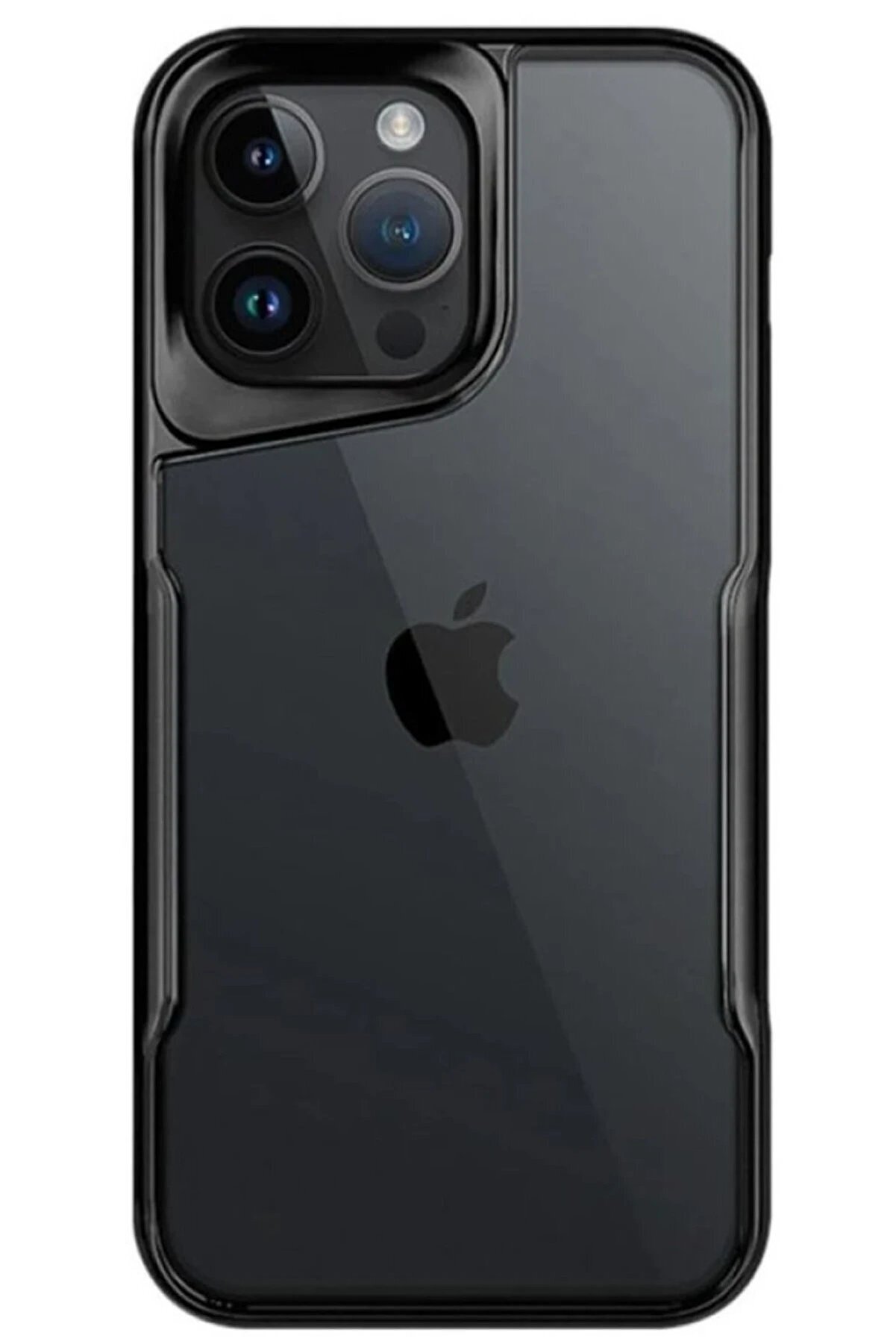 İphone 14 Pro Max Kılıf Boyi̇ Si̇li̇kon Kapak - Si̇yah - Dropx3196-7850