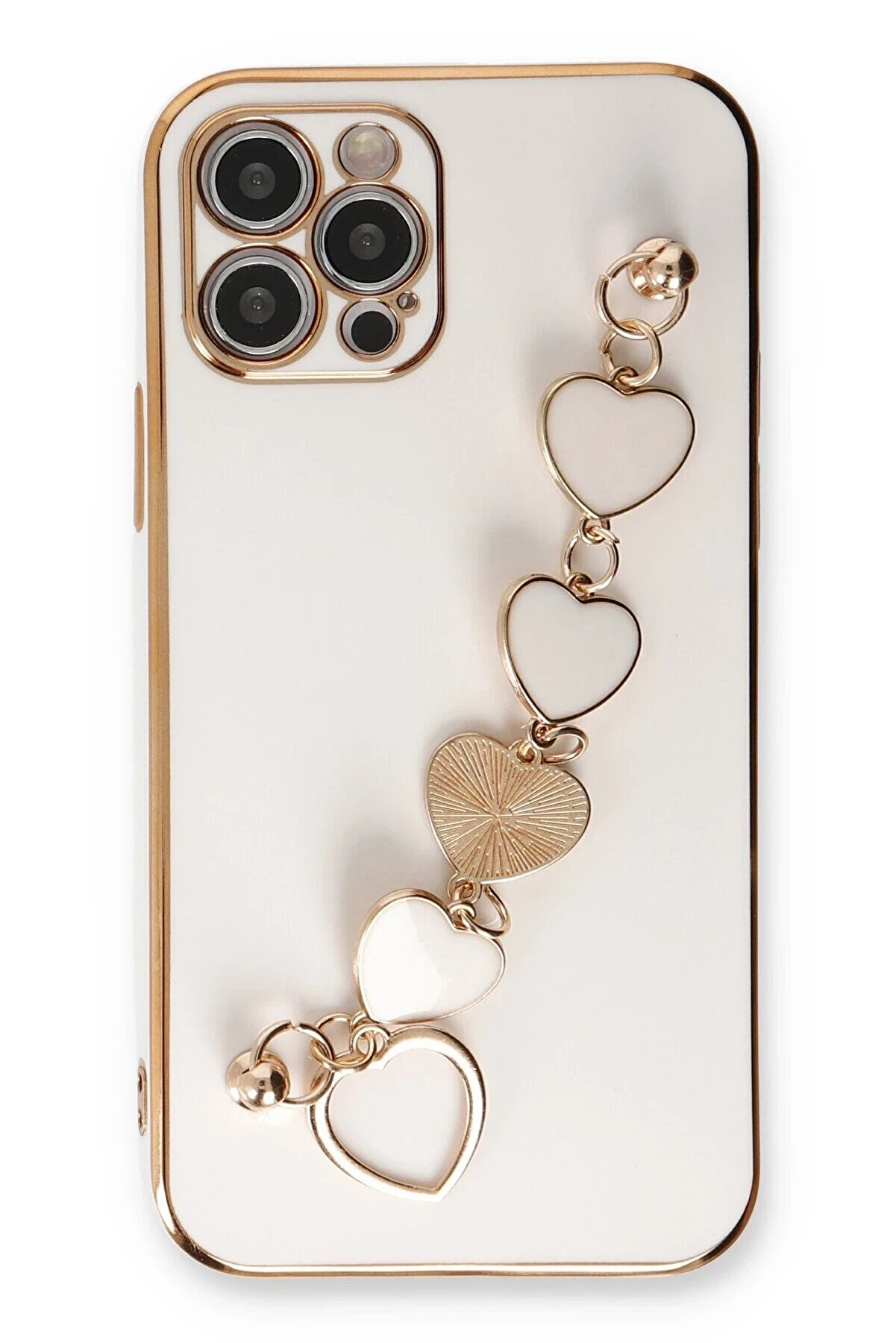 İphone 12 Pro Max Kılıf Esi̇la Si̇li̇kon - Beyaz - Dropx4534-6962