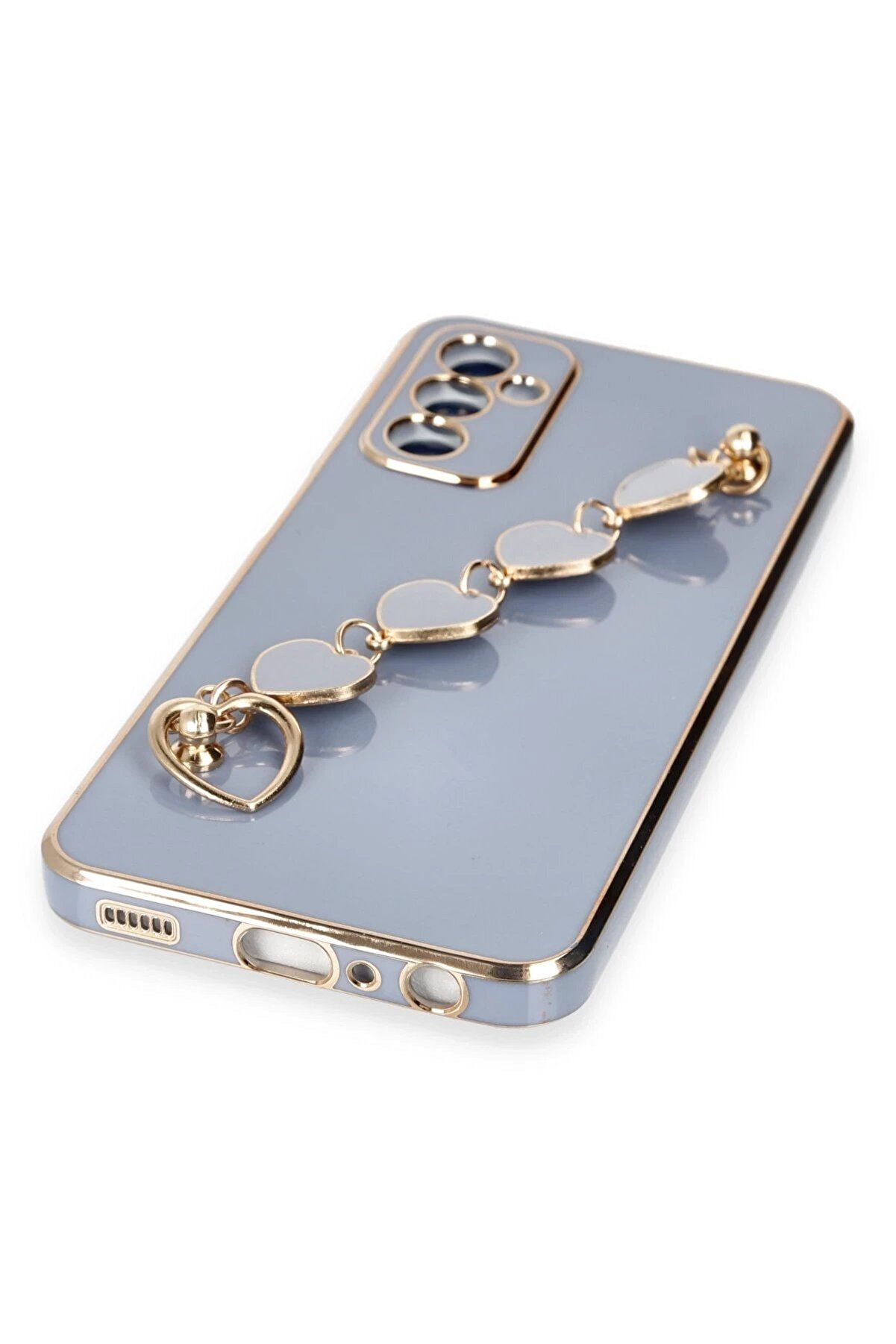 Samsung Galaxy A14 4G Kılıf Esi̇la Si̇li̇kon - Gri̇ - Dropx5501-6459