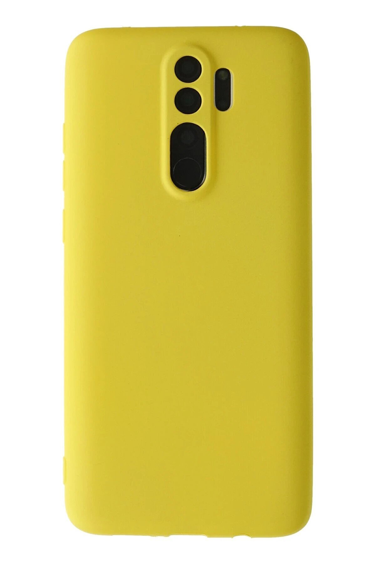 CepteToptan Xiaomi Redmi Note 8 Pro Kılıf First Silikon - Sarı - DROPX1400-9960