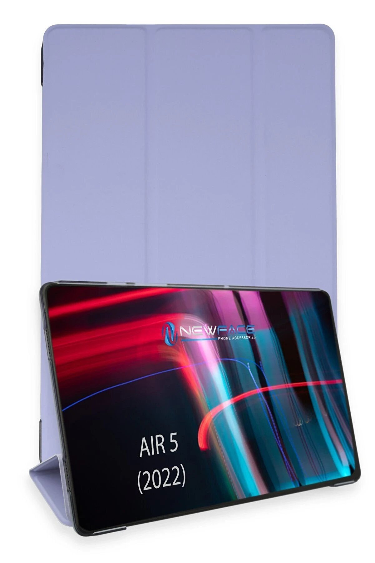 CepteToptan iPad Air 5 (2022) Kılıf Tablet Smart Kılıf - Lila - DROPX5945-9212