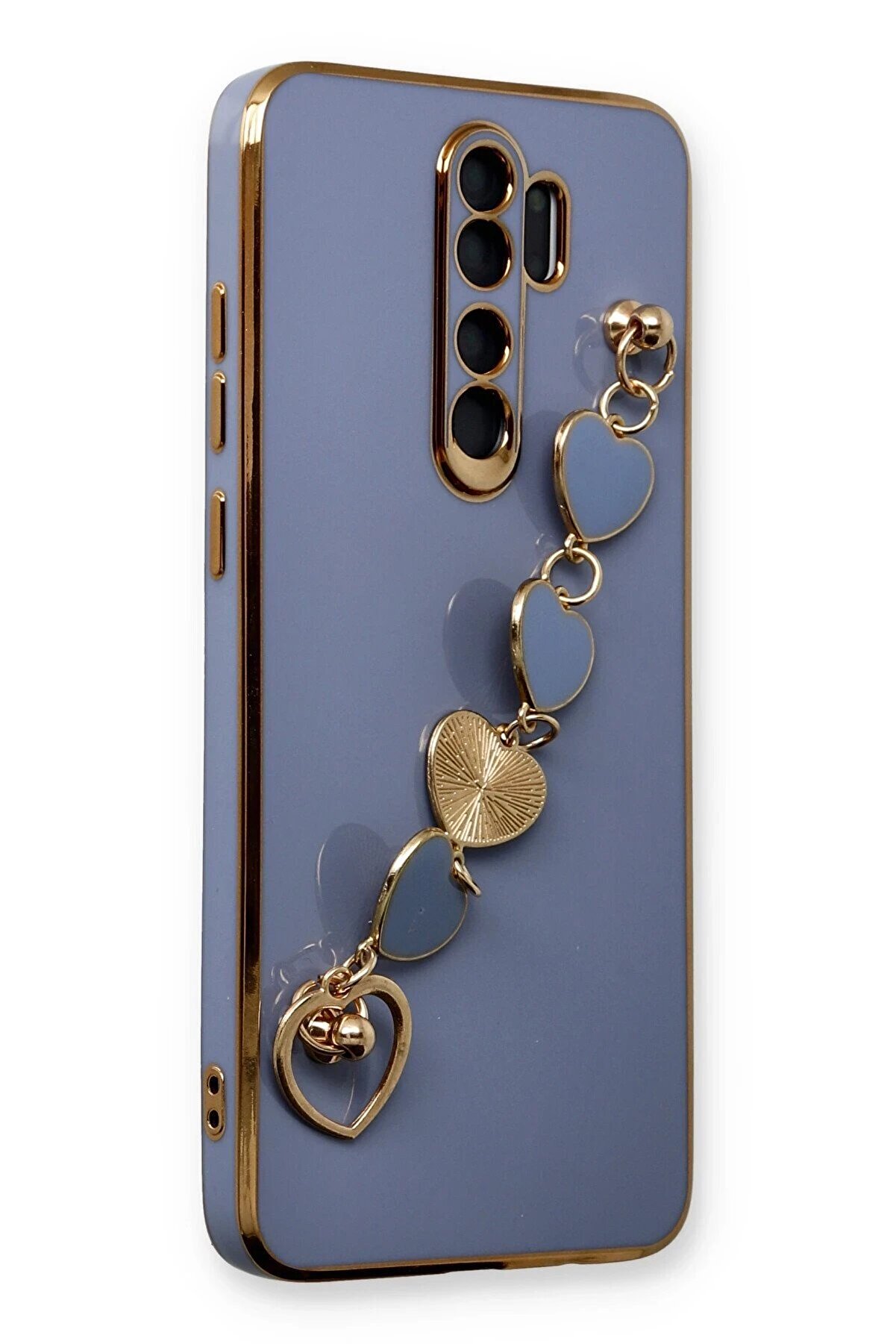 CepteToptan Xiaomi Redmi Note 8 Pro Kılıf Esila Silikon - Gri - DROPX5409-4849