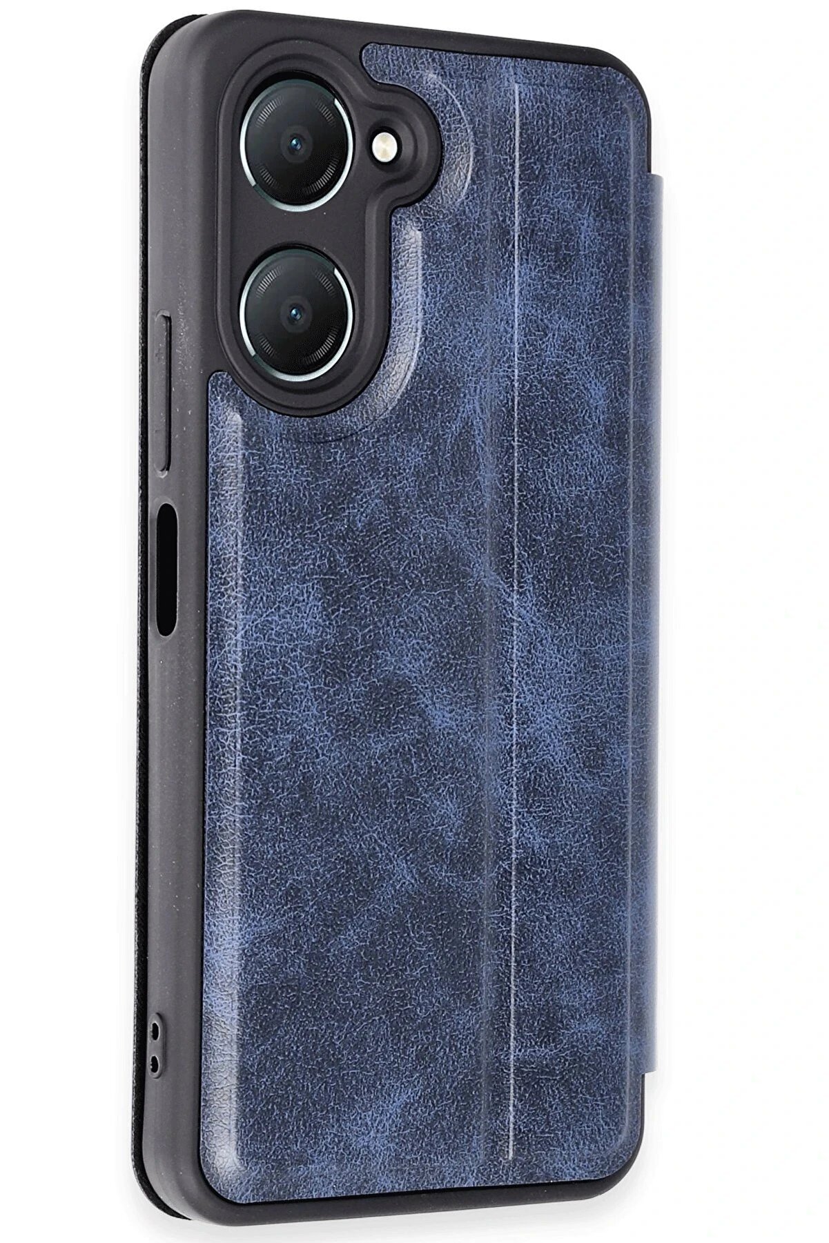 Vi̇vo Y18 Kılıf Fli̇p Cover - Laci̇vert - Dropx6815-5309