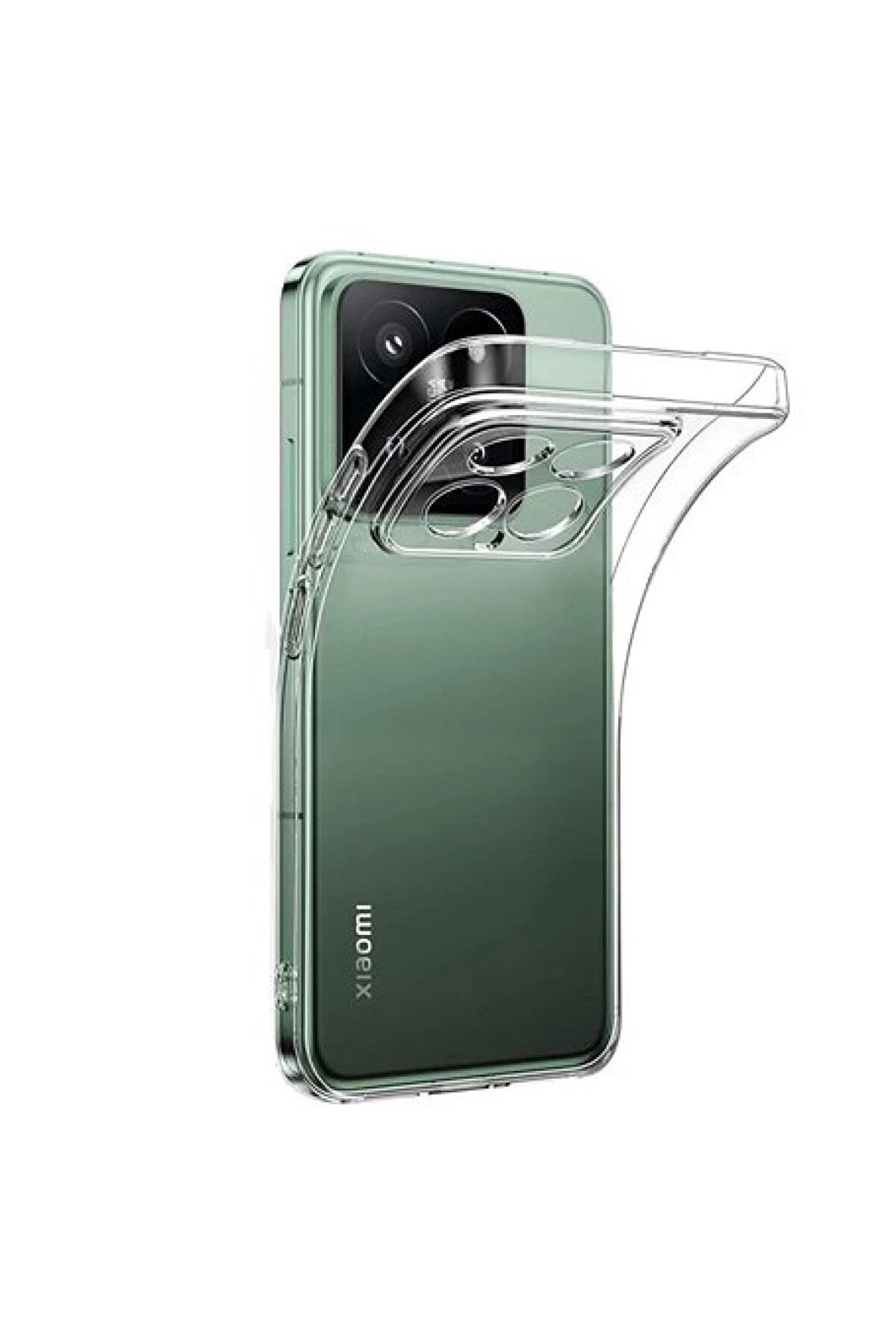 Xi̇aomi̇ Mi̇ 14T Pro Kılıf Lüx Şeffaf Si̇li̇kon - Dropx7152-9272
