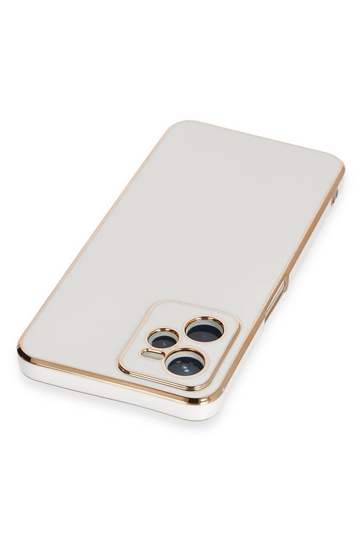 Realme C35 Kılıf Volet Si̇li̇kon - Beyaz - Dropx2641-8725