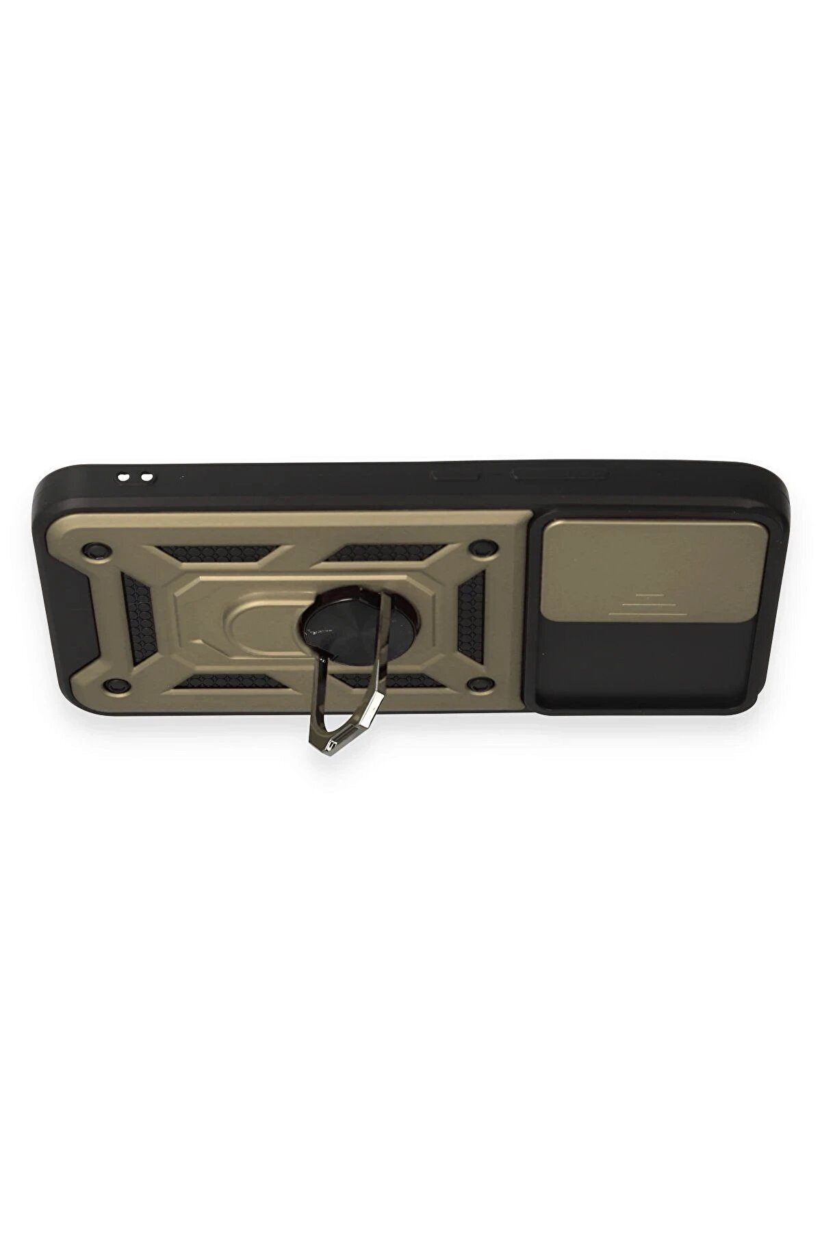 Samsung Galaxy A54 5G Kılıf Pars Lens Yüzüklü Si̇li̇kon - Gold - Dropx6547-7241