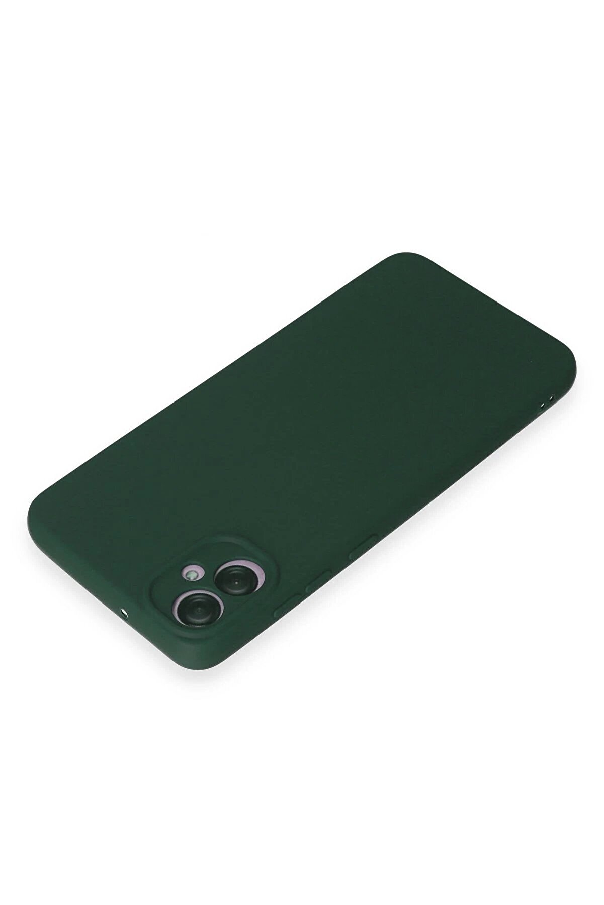 Samsung Galaxy A05 Kılıf Fi̇rst Si̇li̇kon - Koyu Yeşi̇l - Dropx7614-3524