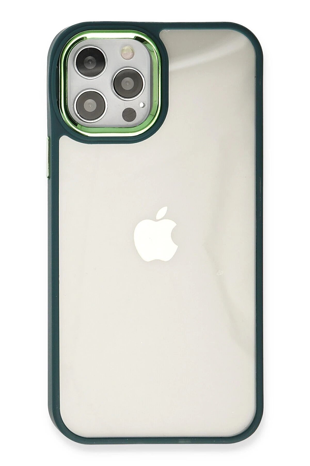 İphone 12 Pro Max Kılıf Dora Kapak - Haki̇ Yeşi̇l - Dropx2711-6835