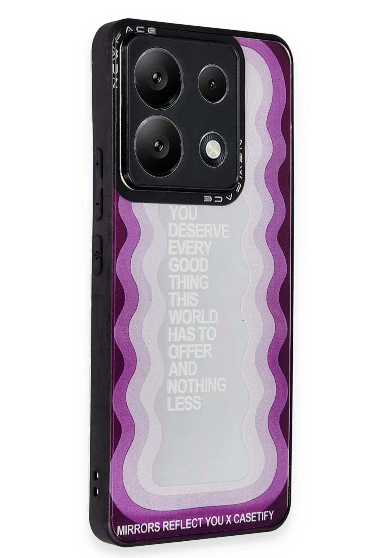 CepteToptan Xiaomi Redmi Note 13 Pro 5G Kılıf Mirror Desenli Kapak - Mirror - 5 - DROPX7790-2591