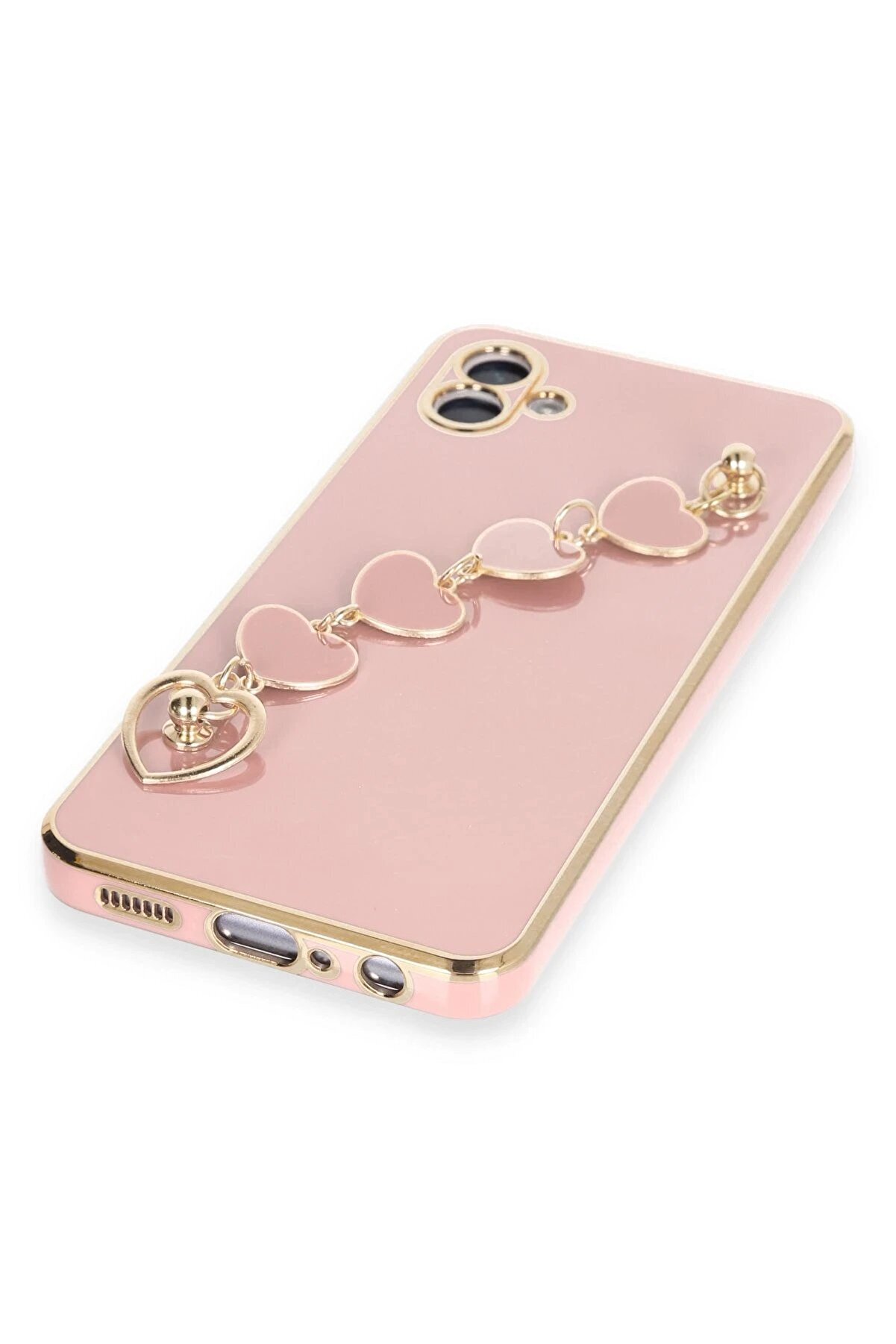 Samsung Galaxy A04E Kılıf Esi̇la Si̇li̇kon - Pudra - Dropx9261-5006