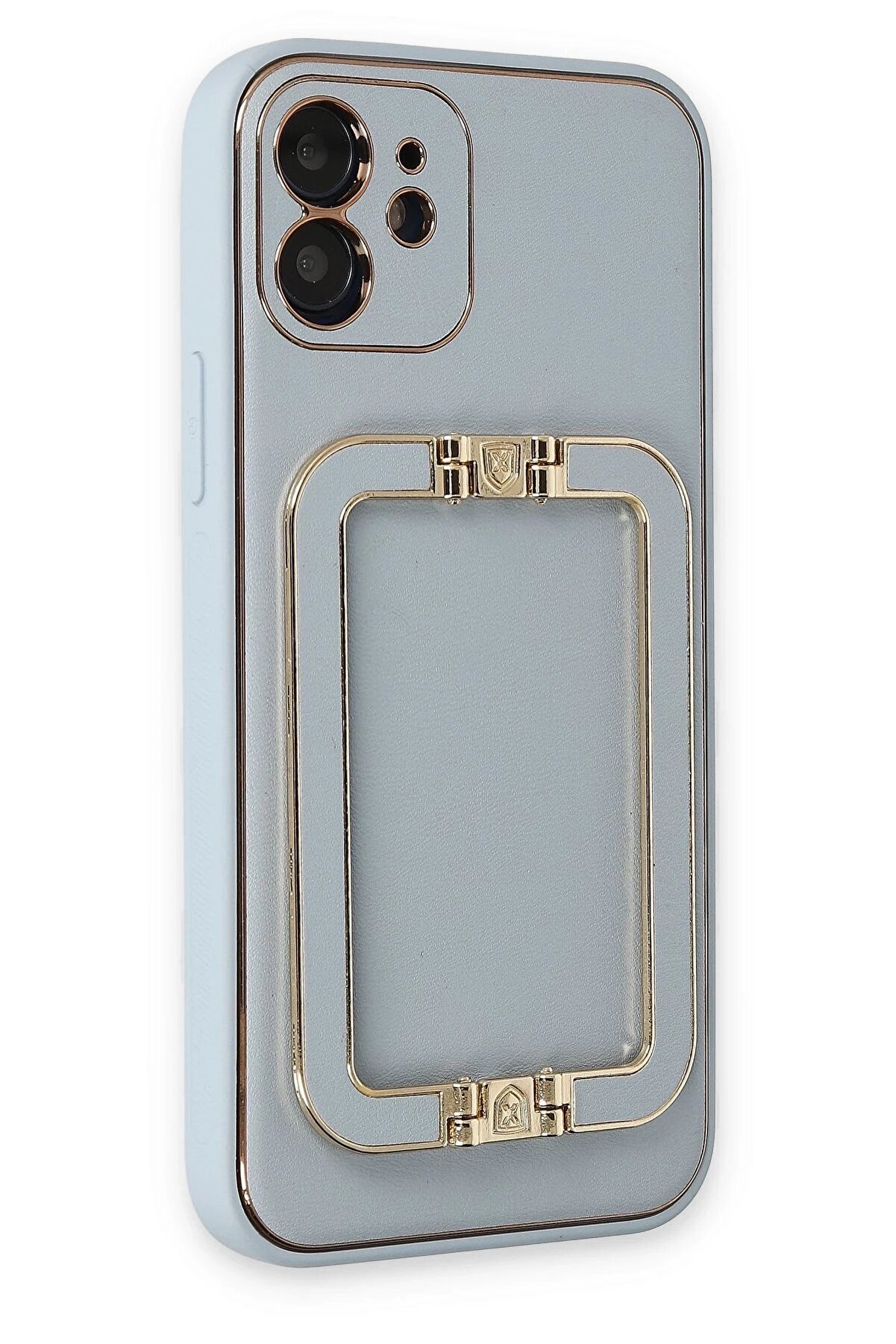 İphone 12 Kılıf Coco Eli̇t Kapak - Turkuaz - Dropx2283-9007