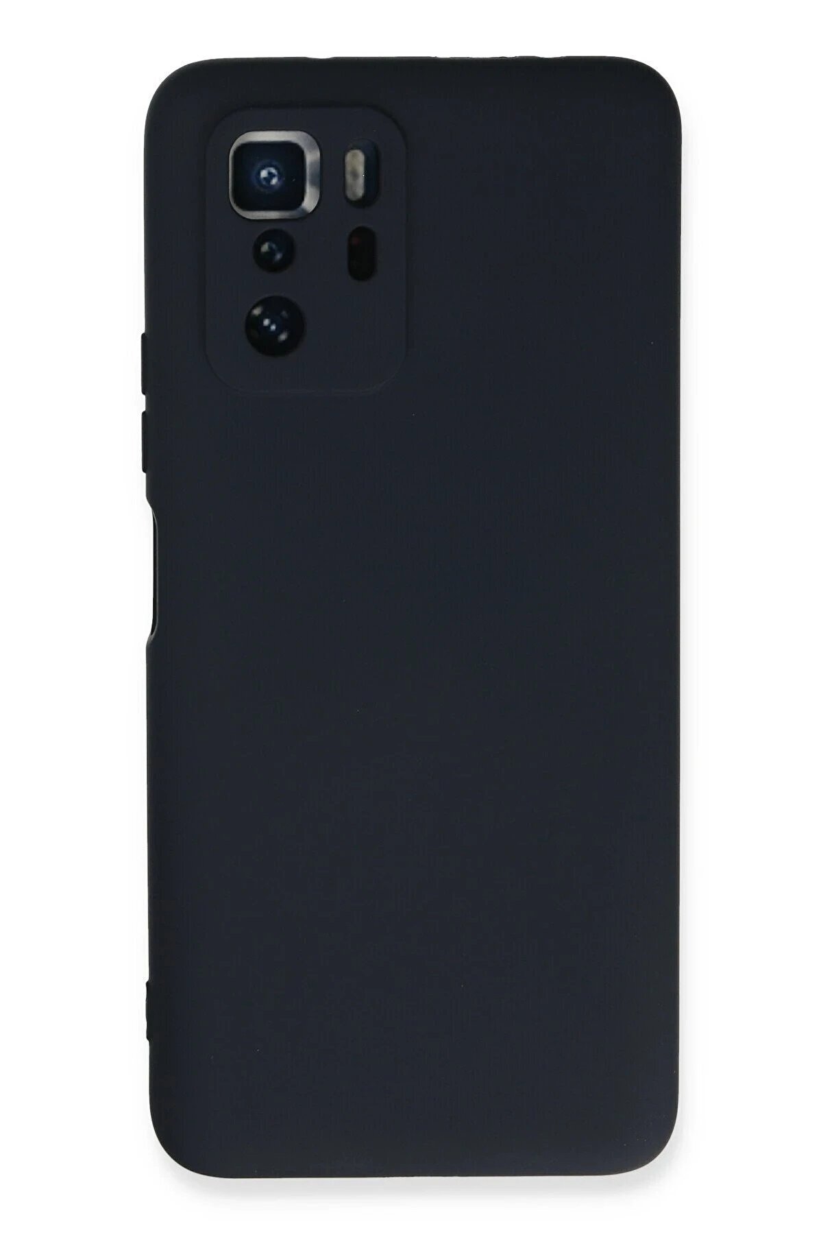 CepteToptan Xiaomi Poco X3 GT Kılıf Nano içi Kadife Silikon - Lacivert - DROPX3183-6774