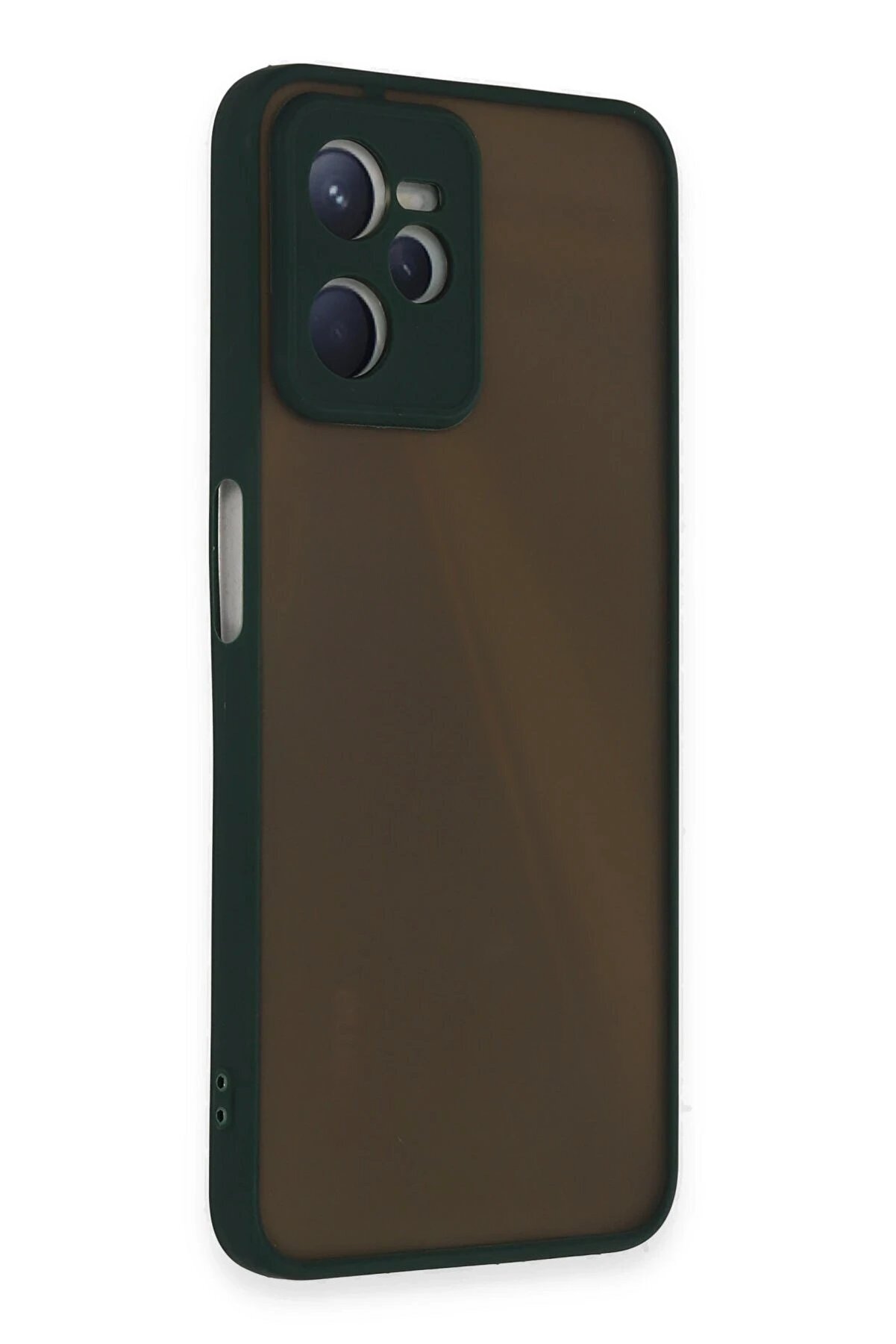 Realme C35 Kılıf Montreal Si̇li̇kon Kapak - Yeşi̇l - Dropx5052-9412