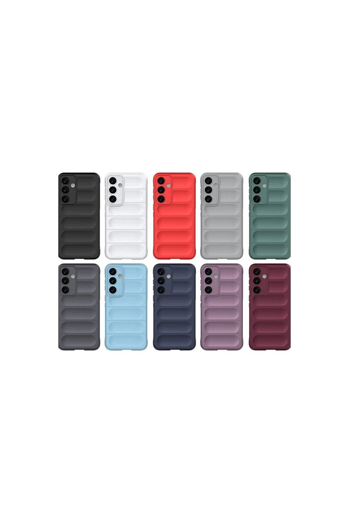 Samsung Galaxy S24 Fe Kılıf Opti̇mum Si̇li̇kon - Si̇yah - Dropx2392-7973