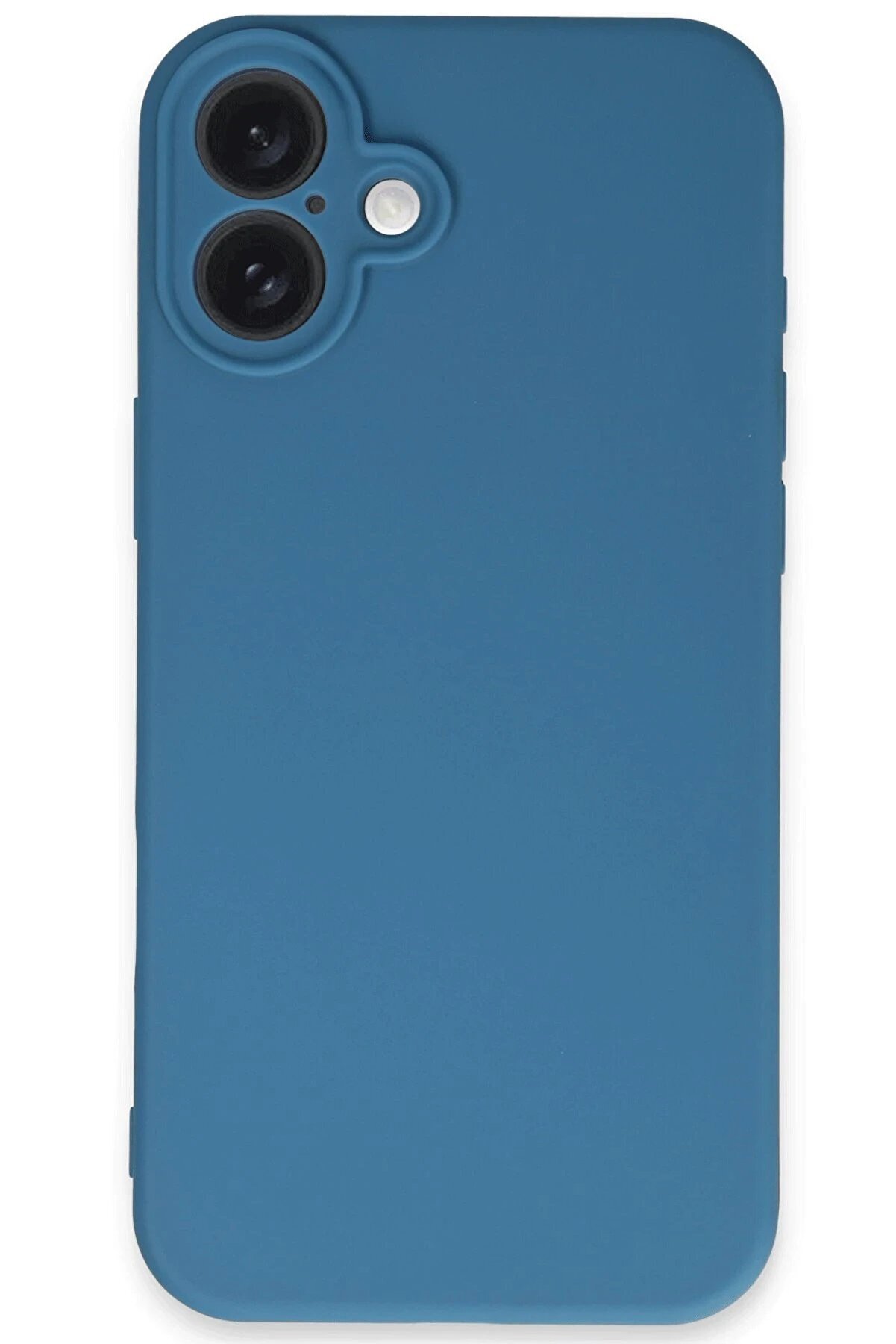 İphone 16 Plus Kılıf Fi̇rst Si̇li̇kon - Mavi̇ - Dropx5750-7730