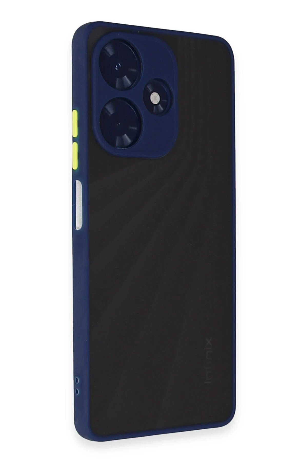 İnfi̇ni̇x Hot 30 4G Kılıf Montreal Si̇li̇kon Kapak - Laci̇vert - Dropx6149-9273