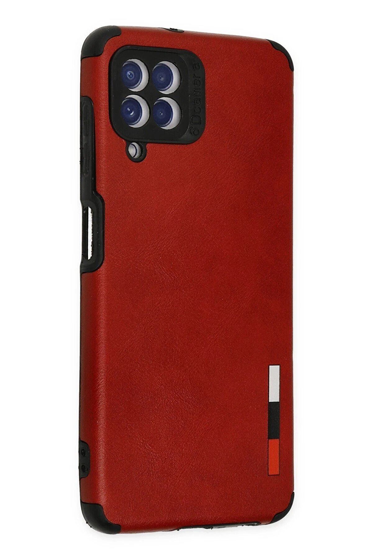 Samsung Galaxy A22 Kılıf Loop Deri̇ Si̇li̇kon - Kırmızı - Dropx7404-2805