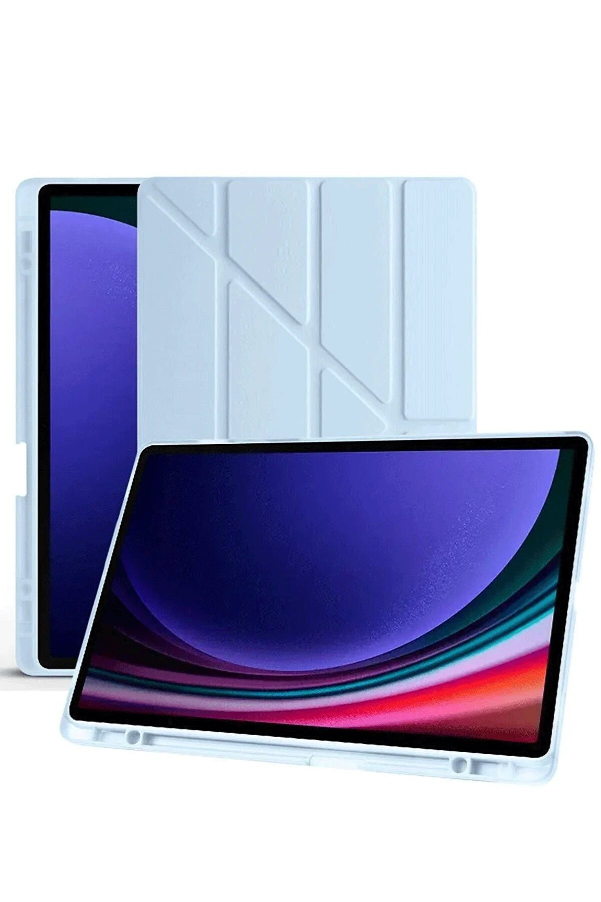 Samsung Galaxy X610 Tab S9 Fe Plus 12.4 Kılıf Kalemli̇kli̇ Mars Tablet Kılıfı - Dropx2163-8874