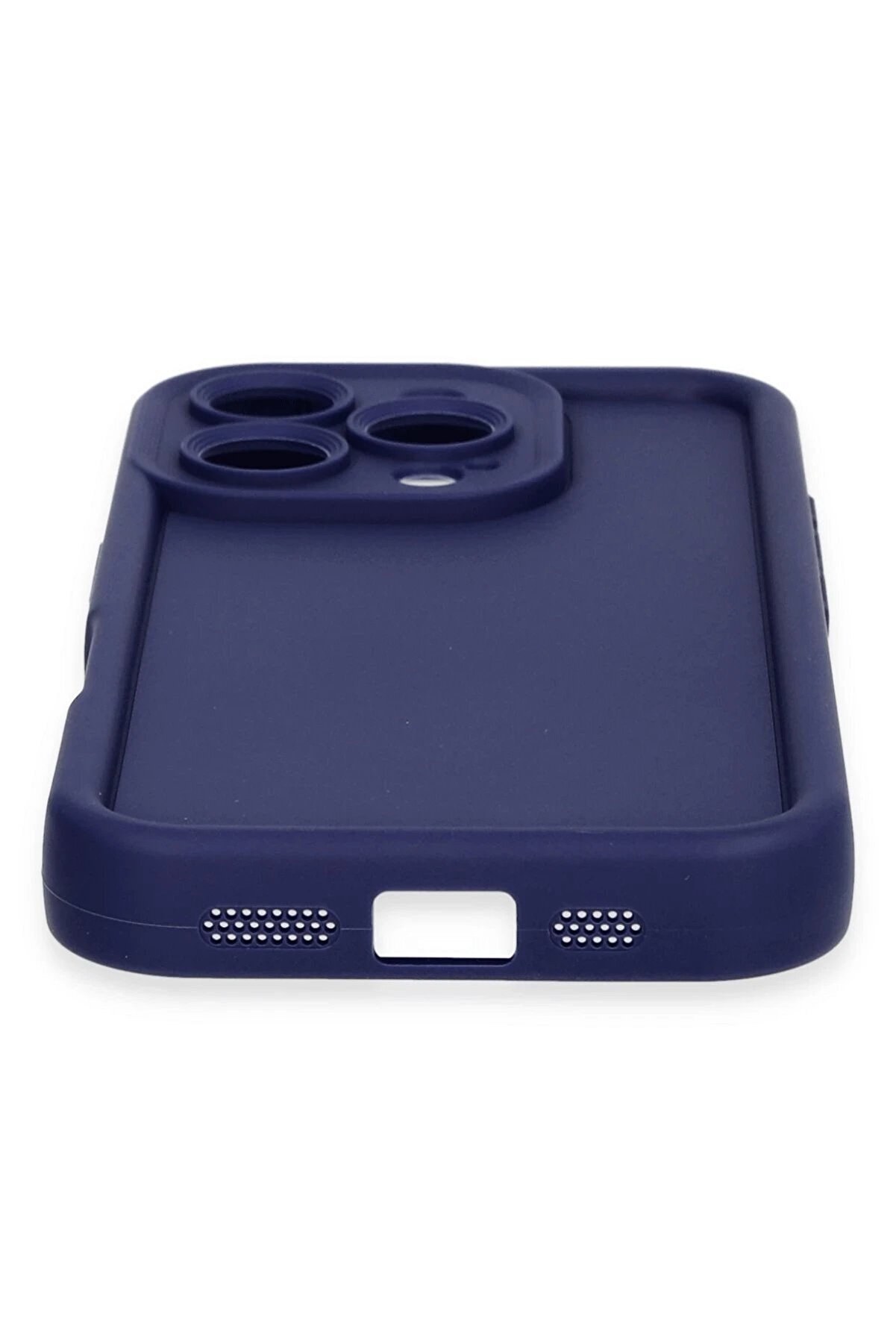 İphone 16 Pro Max Kılıf Vi̇era Si̇li̇kon - Laci̇vert - Dropx2700-7451