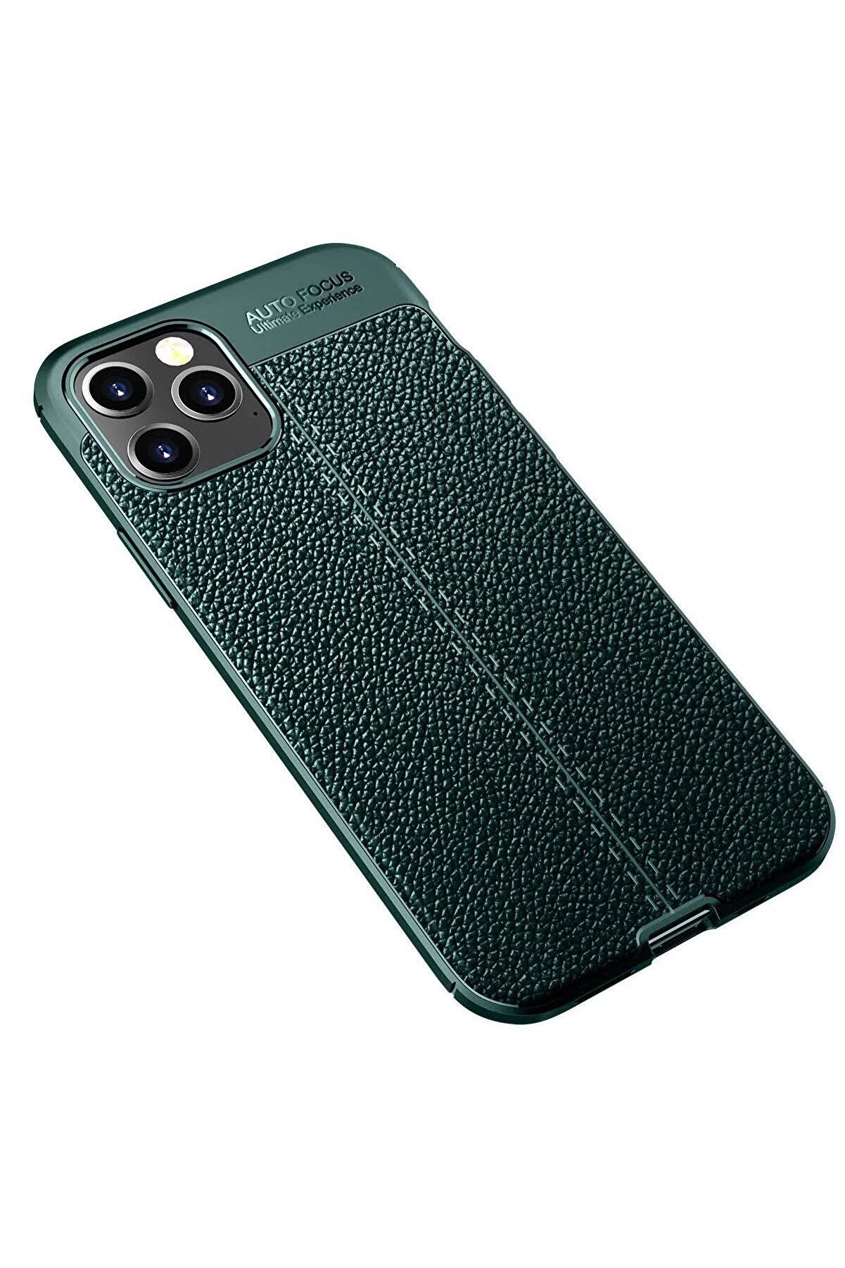 İphone 12 Pro Kılıf Auto Focus Kapak - Yeşi̇l - Dropx7727-9944