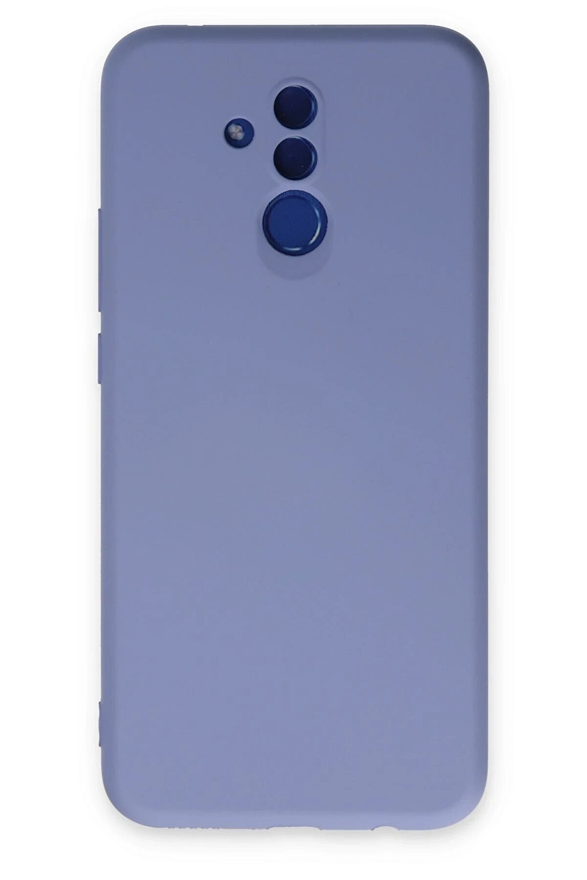 CepteToptan Huawei Mate 20 Lite Kılıf Nano i&ccedil;i Kadife Silikon - Lila - DROPX5160-6364