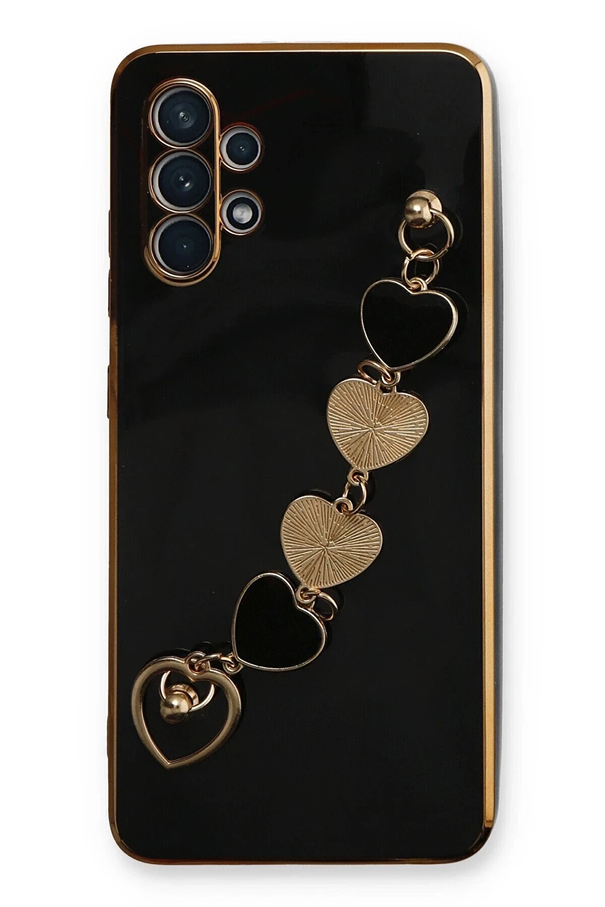 Samsung Galaxy A32 Kılıf Esi̇la Si̇li̇kon - Si̇yah - Dropx3833-4763